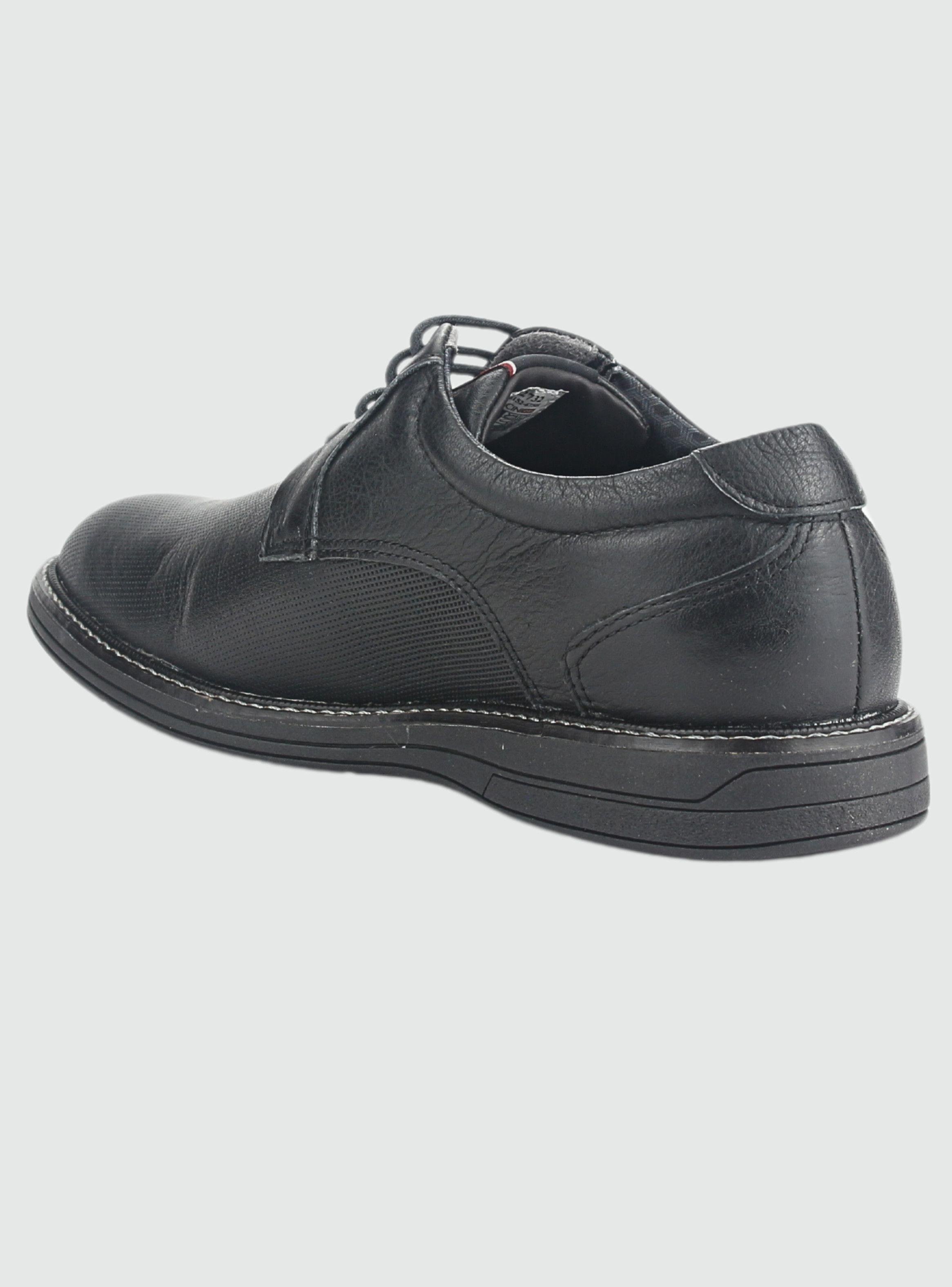 Zapato Ferracini Hombre 6152 Kingston Negro/Negro Casual-3