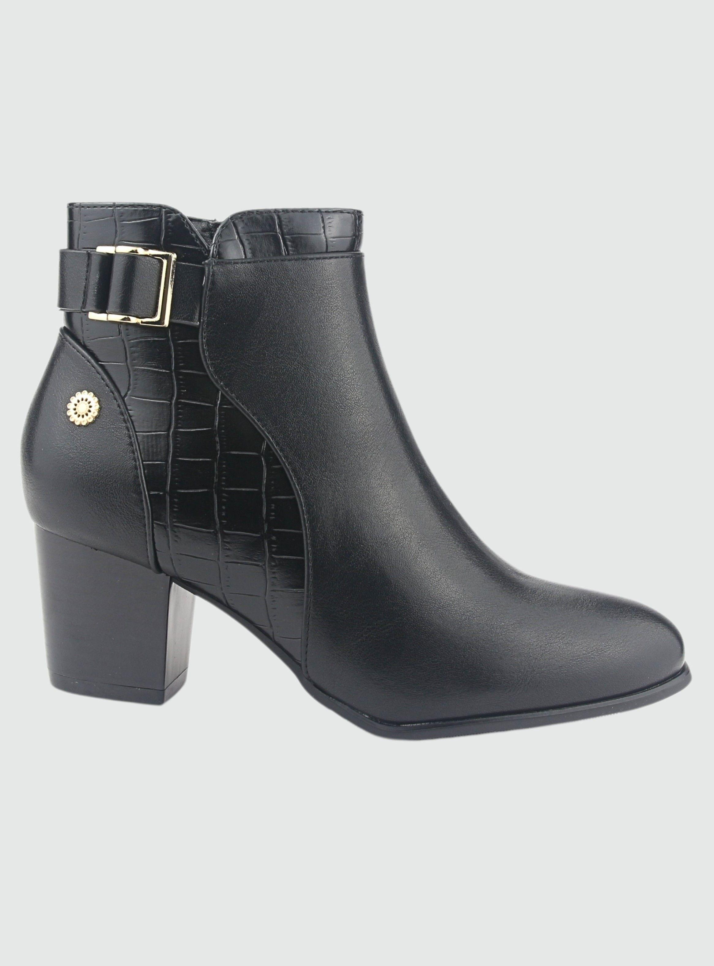 Botin Chalada Mujer Costa-2 Negro Casual-0