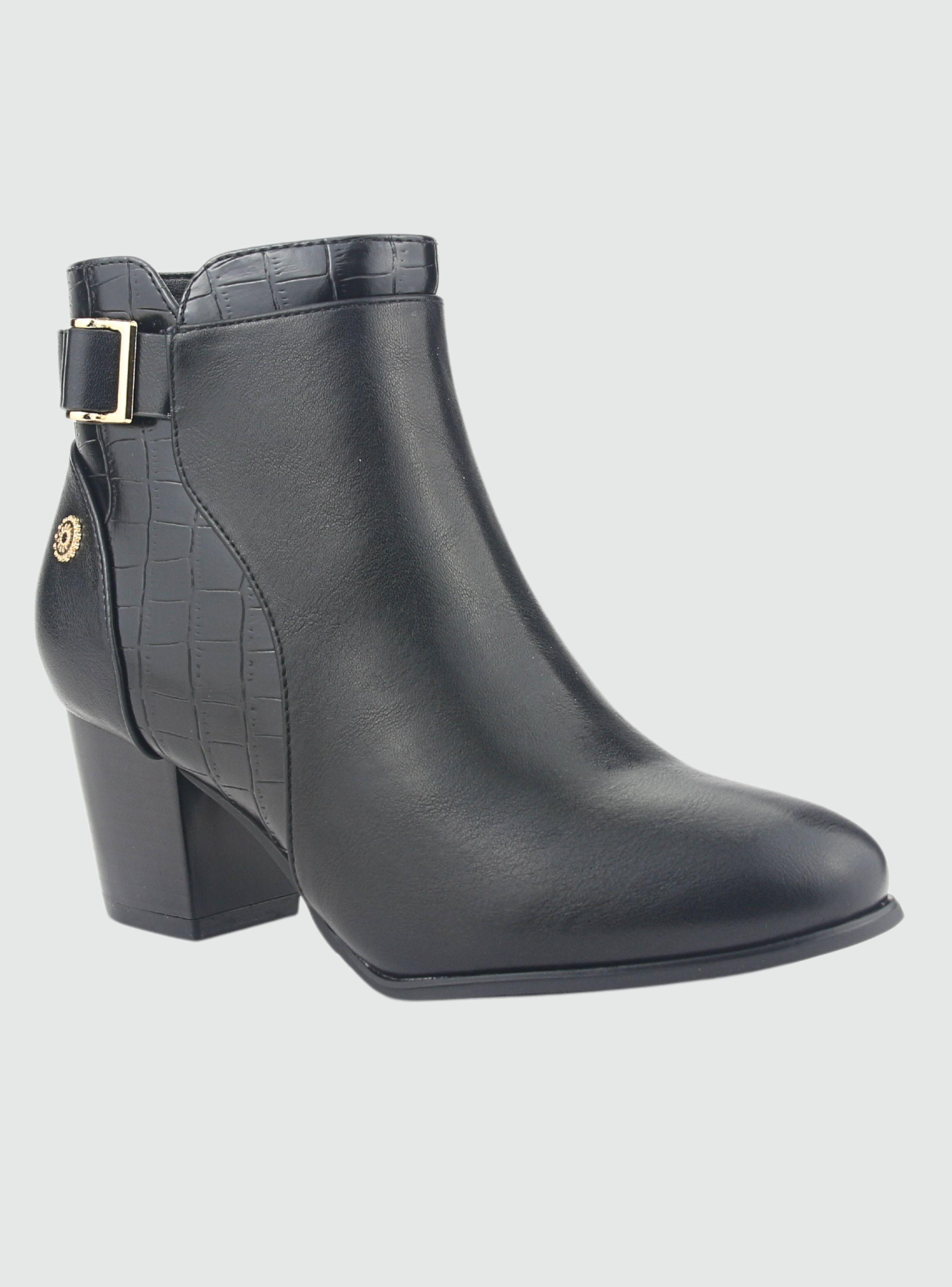 Botin Chalada Mujer Costa-2 Negro Casual-2