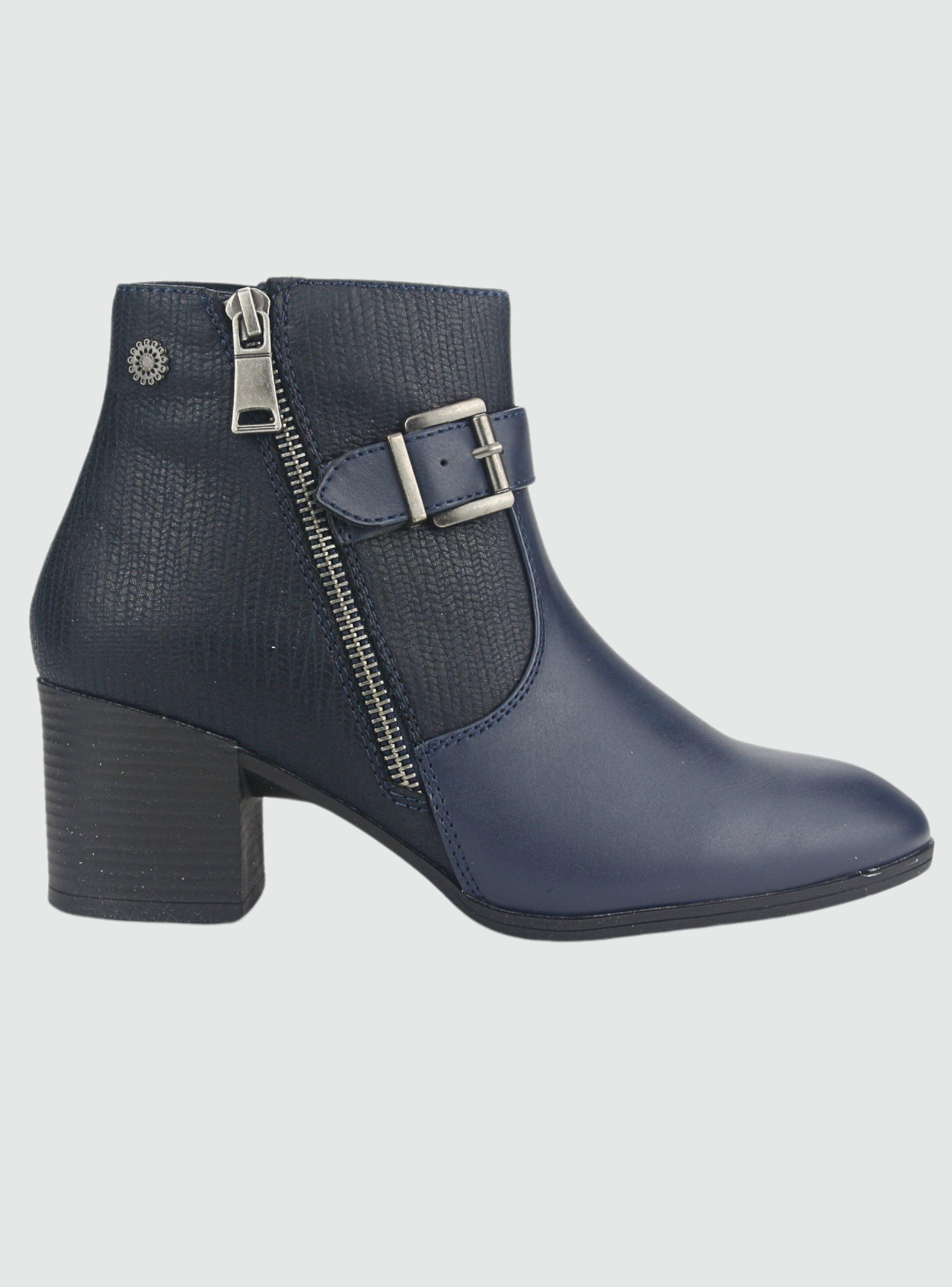 Botin Chalada Mujer Gally-4 Azul Marino Casual-0