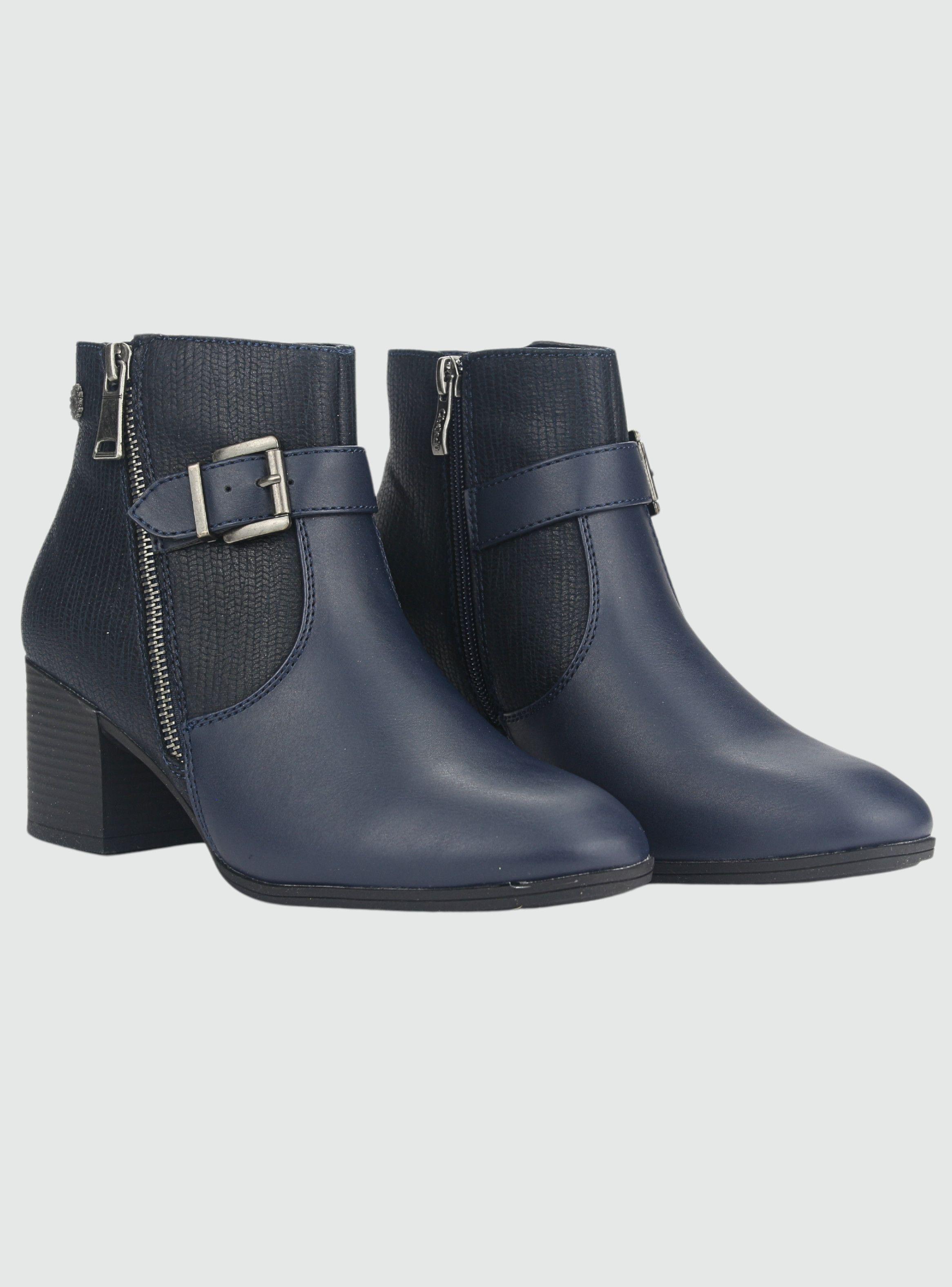 Botin Chalada Mujer Gally-4 Azul Marino Casual-4