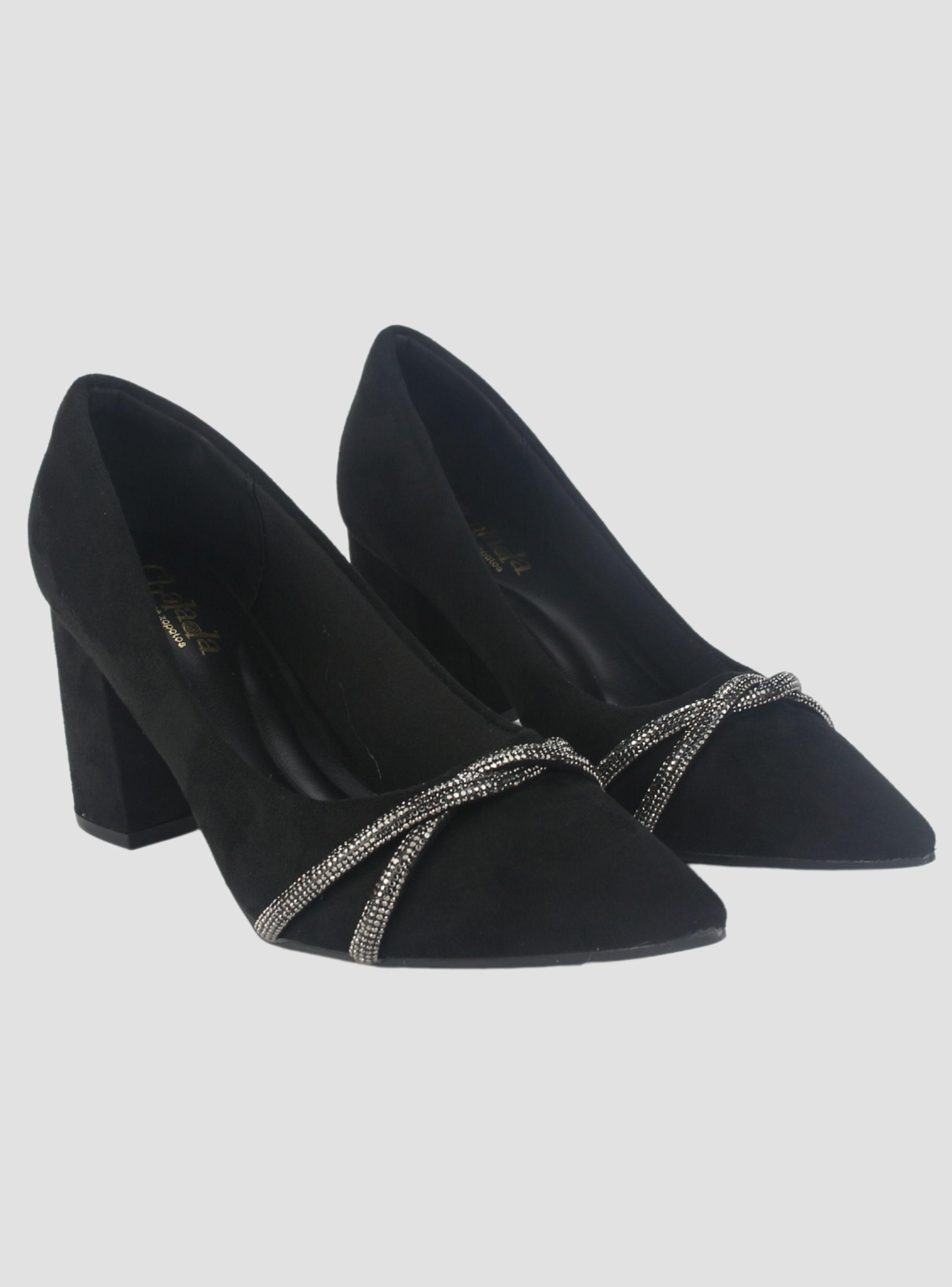 Zapato Chalada Mujer Baldi-5 Negro Casual-4