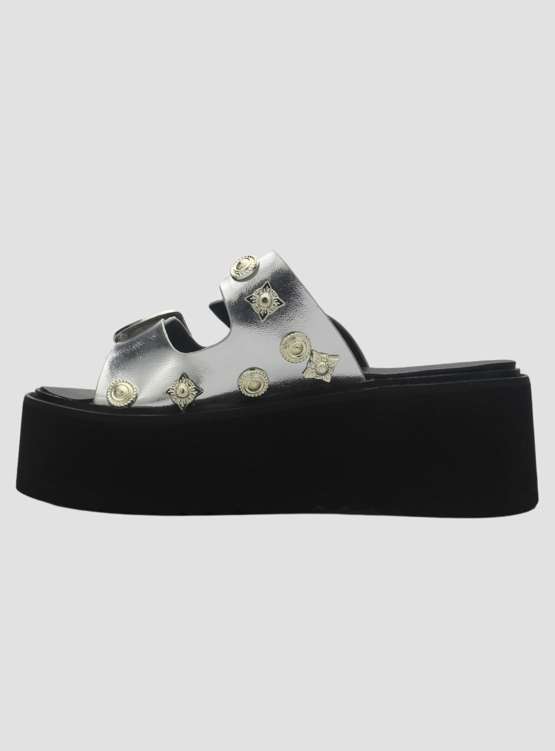 Sandalia de mujer Plateada Casual Chalada Way-20-1