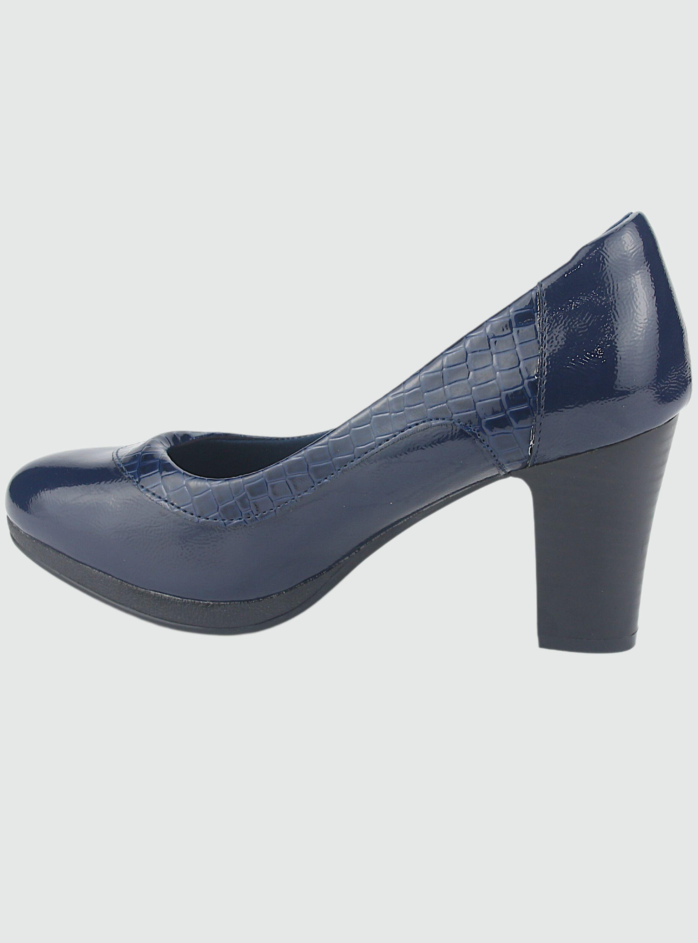 Zapato Chalada Mujer Dilly-12 Azul Marino Casual-1