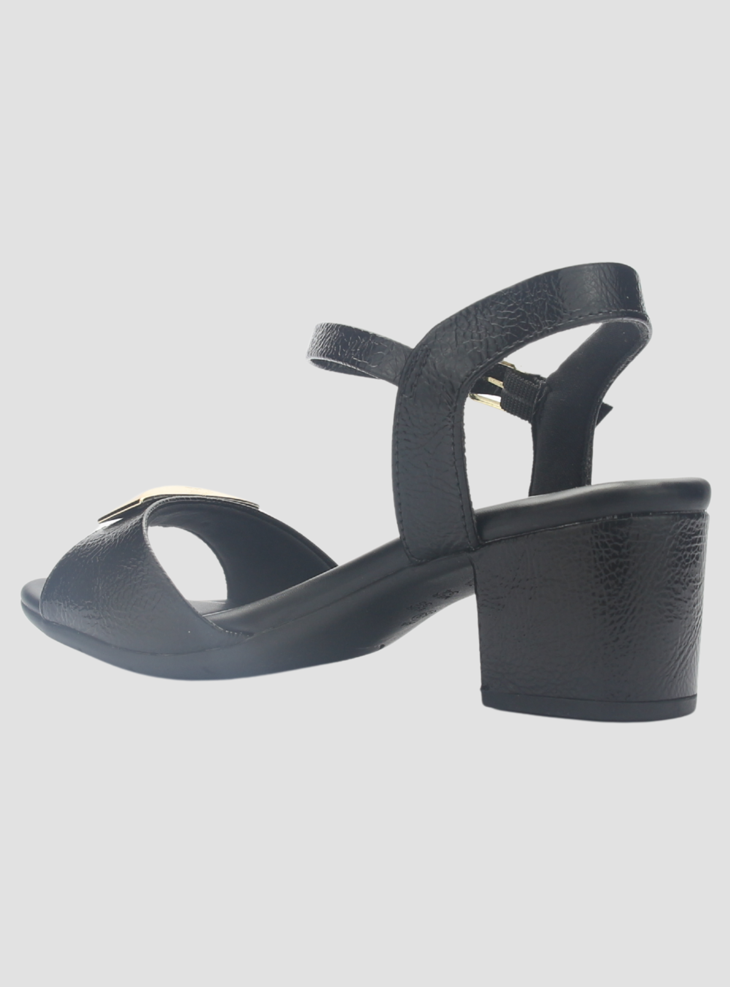Sandalia Mujer Negro Comfortflex 2557402 Casual-3
