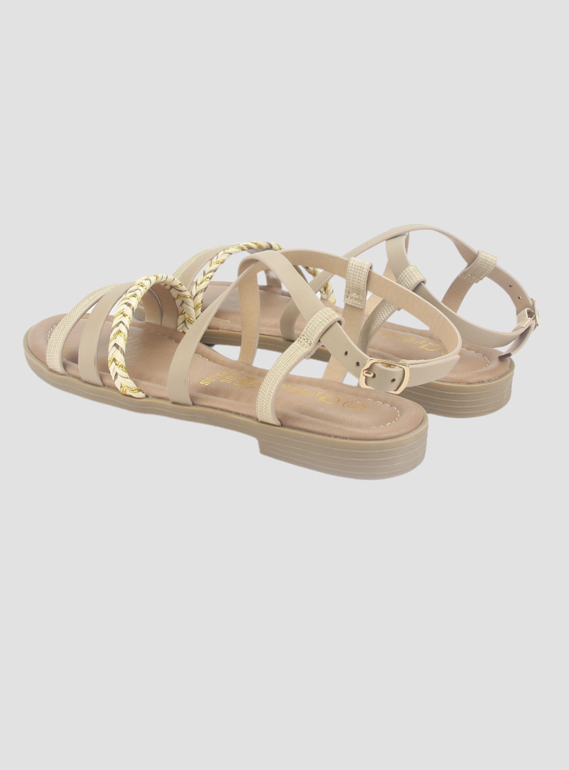 Sandalia Chalada Mujer Call-26 Beige Plana-3