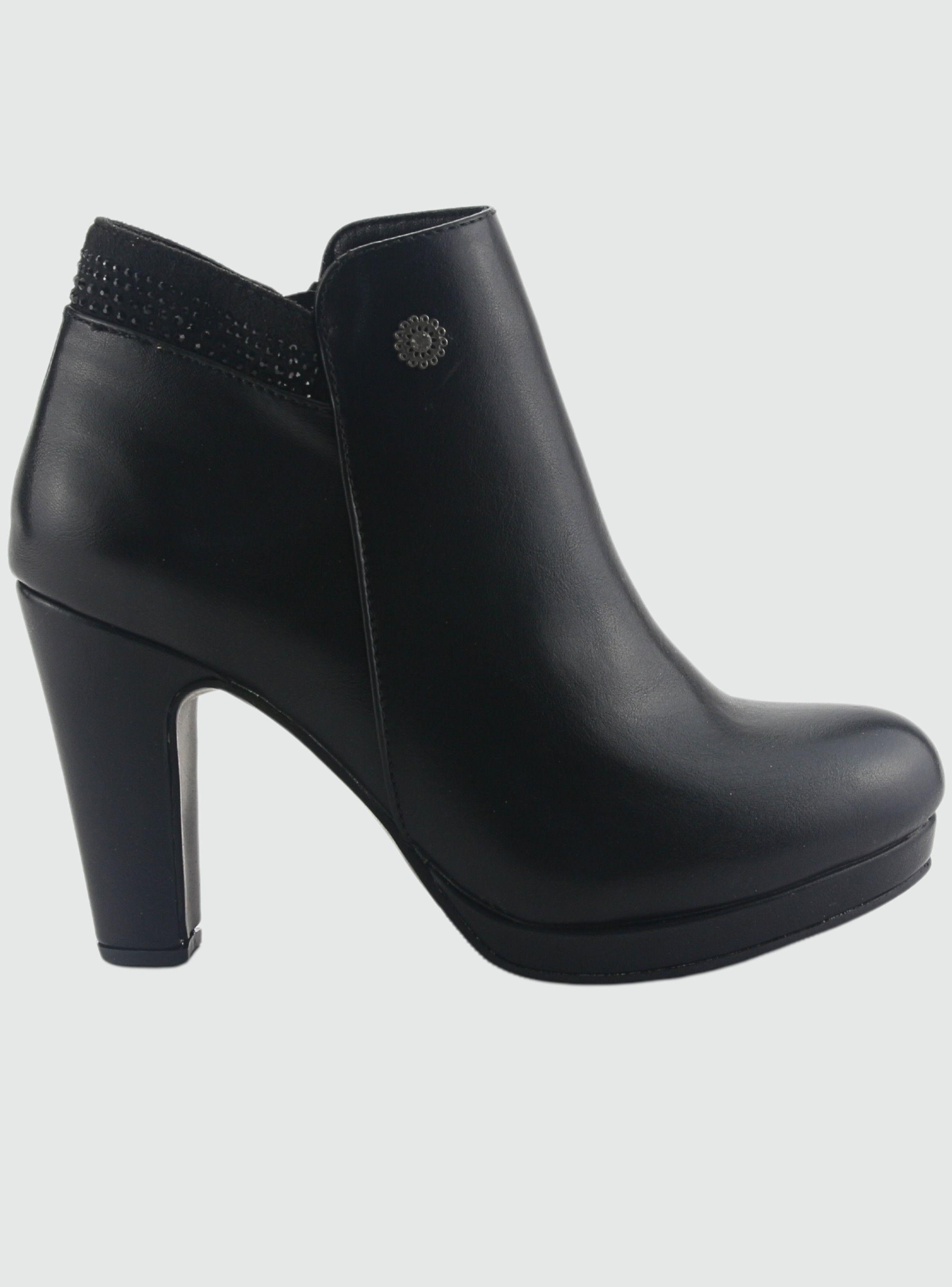 Botin Chalada Mujer Bambina-21 Negro Casual-0