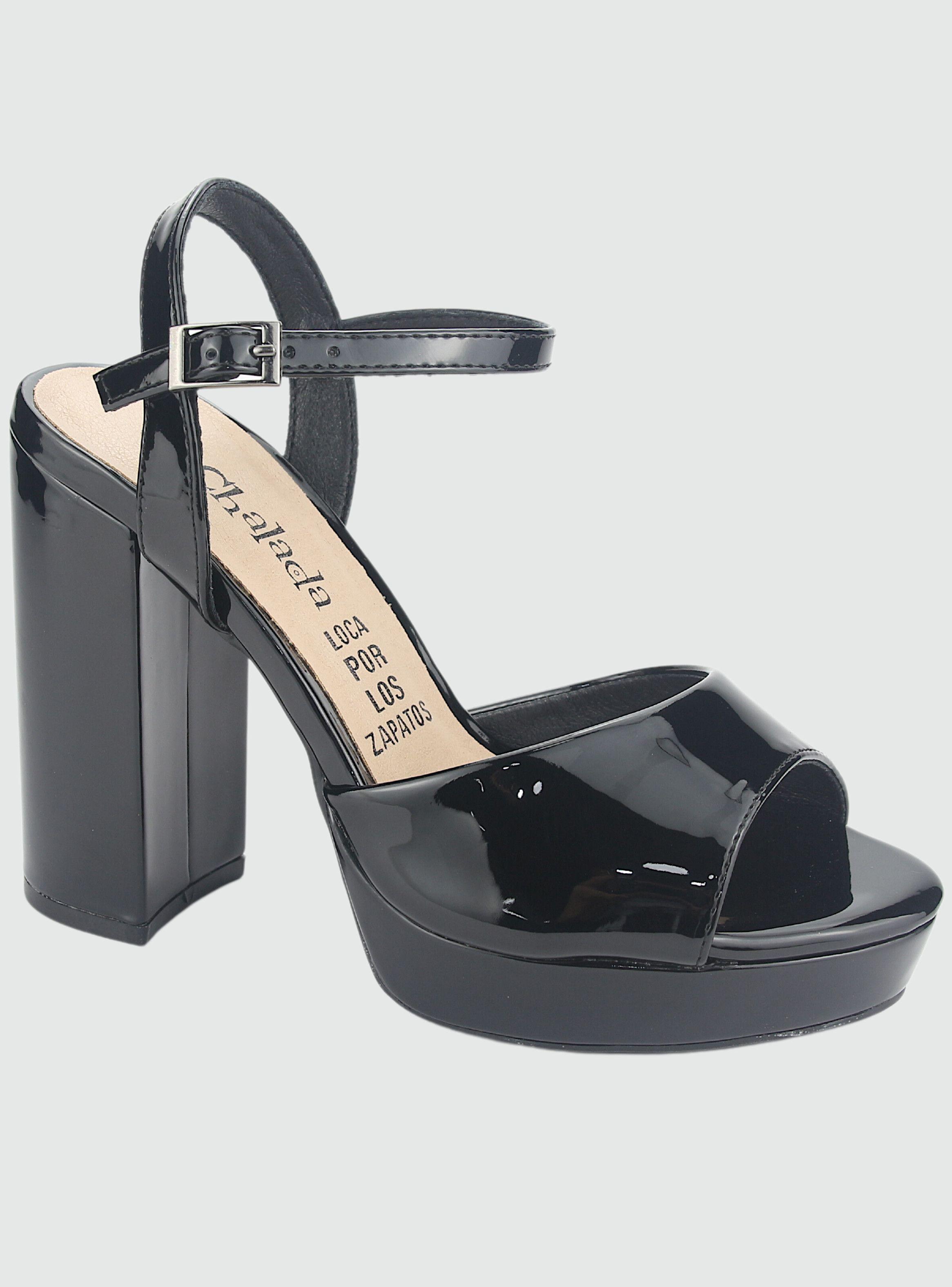 Zapato Chalada Mujer Tita-2 Negro Casual-0