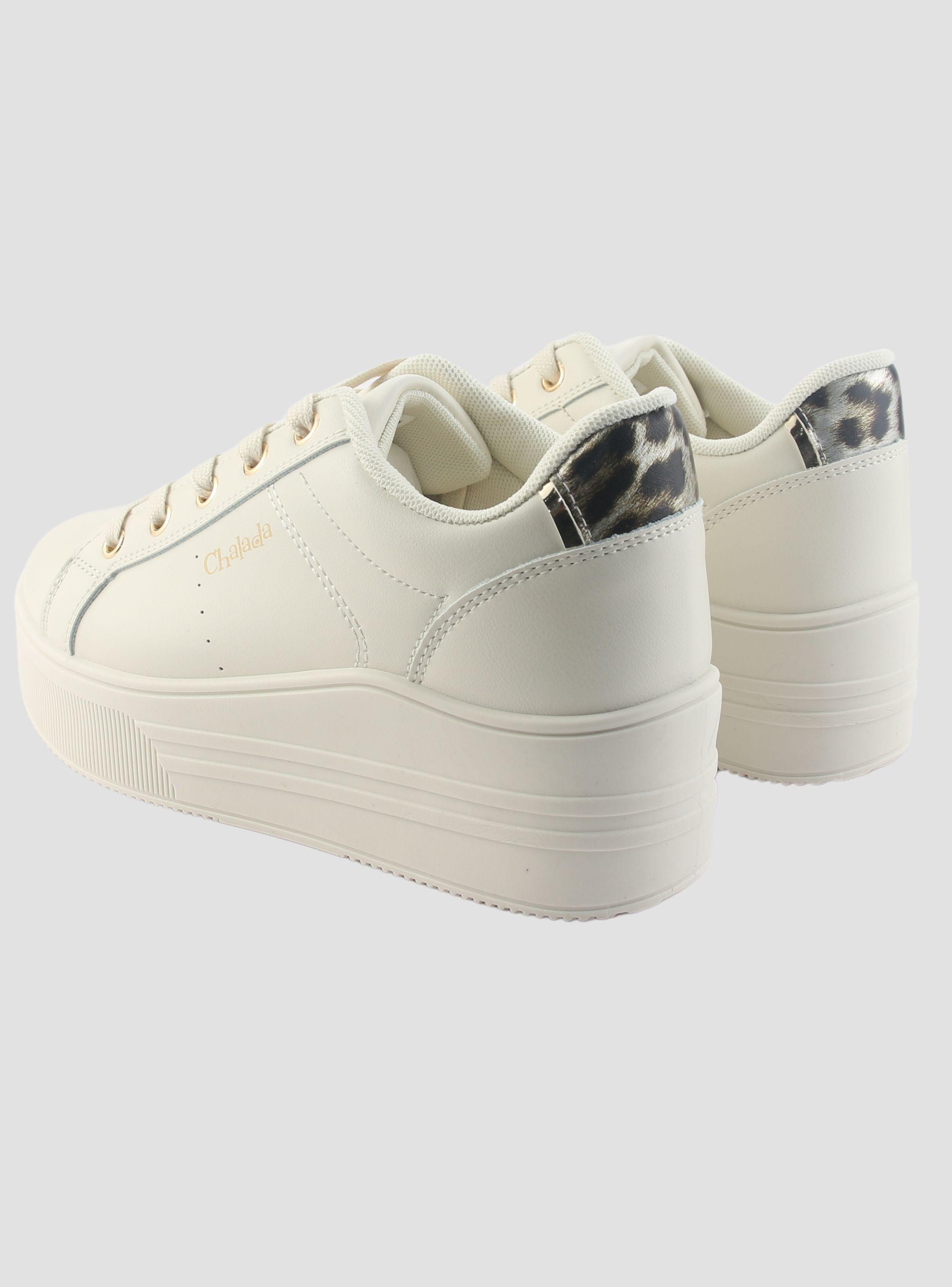 Zapatilla Chalada Mujer Memphi-2 Beige Urbano-5