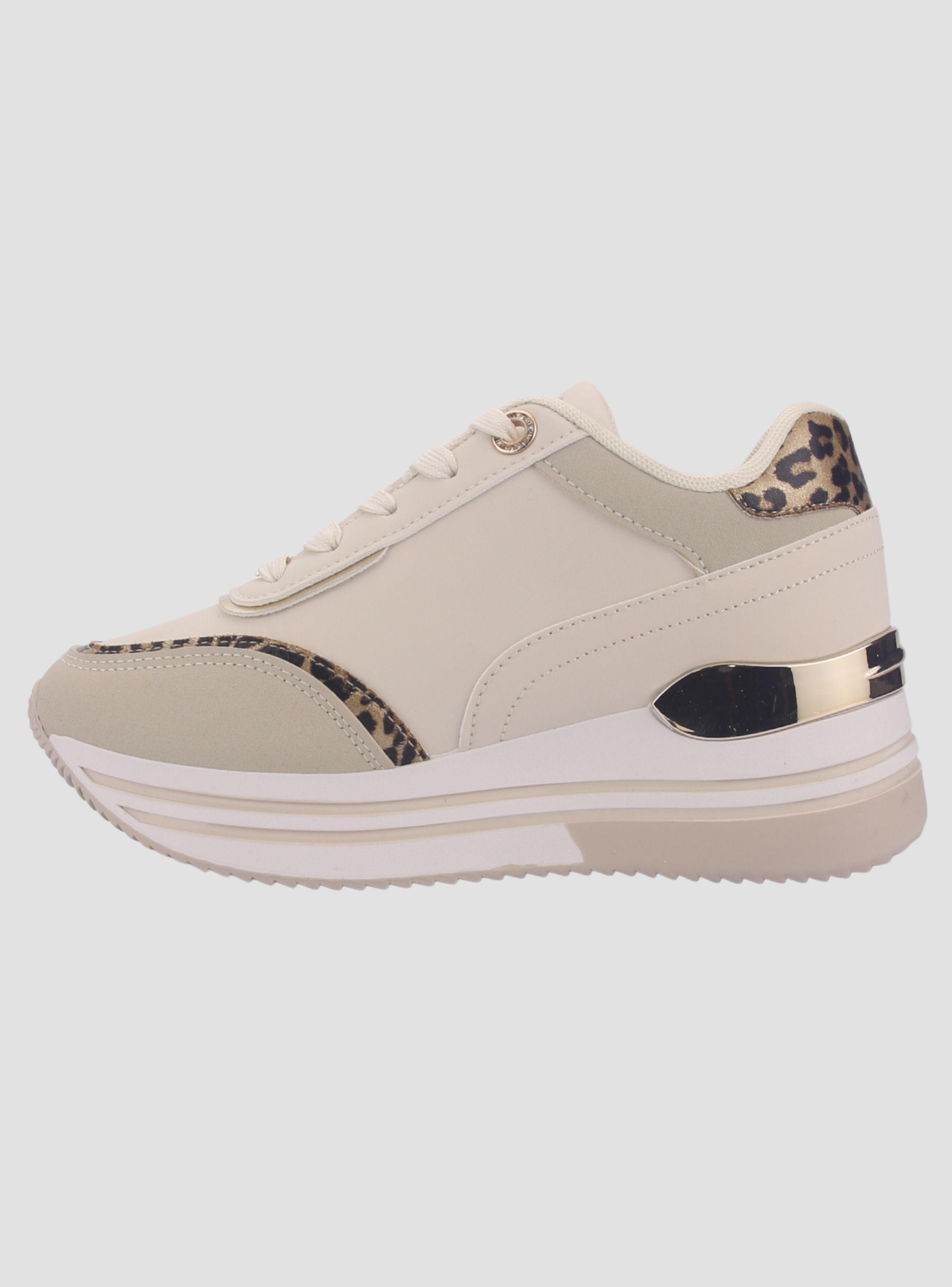 Zapatilla Mujer Chalada Valka-2 Beige Urbano-1