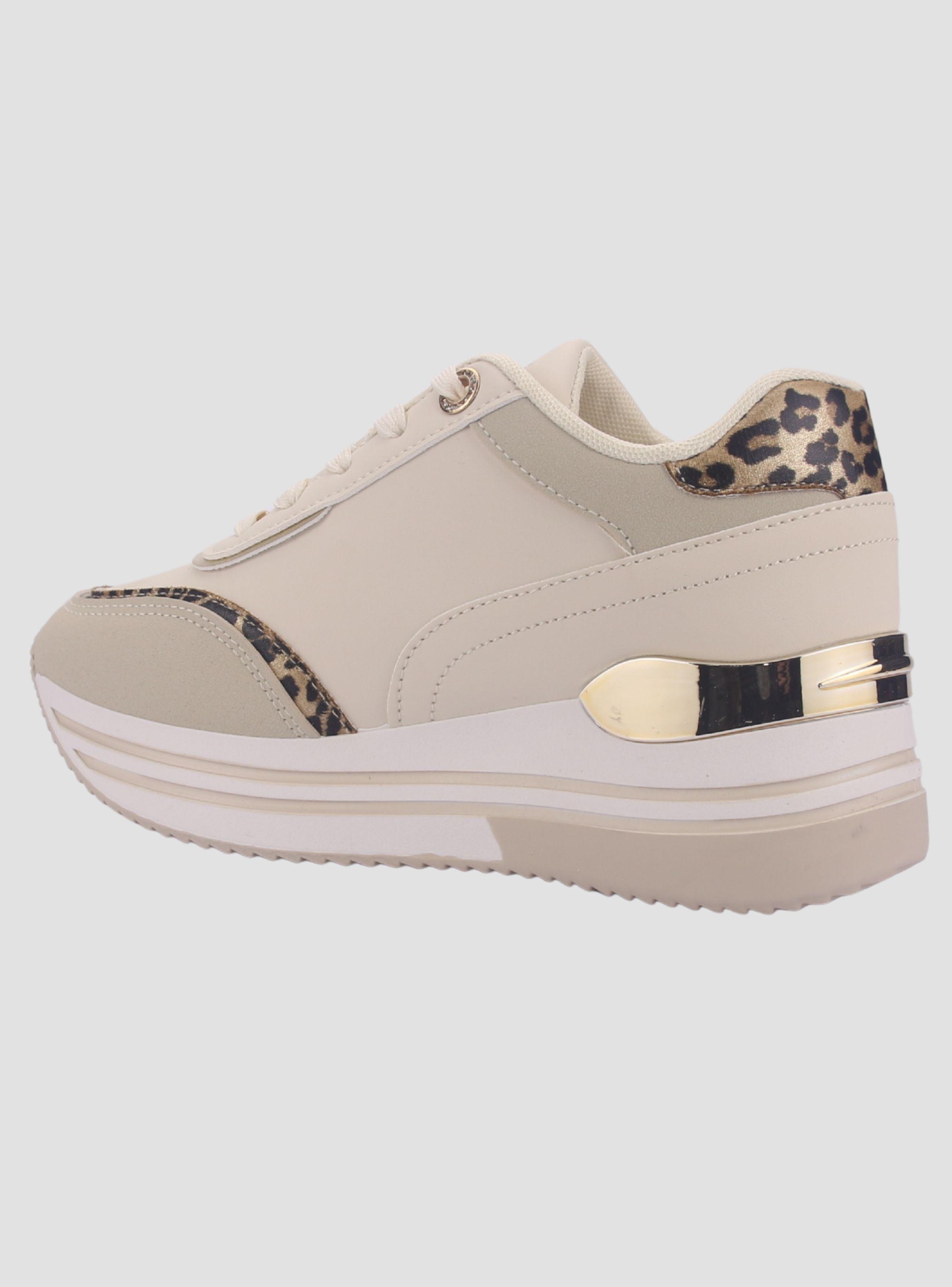 Zapatilla Mujer Chalada Valka-2 Beige Urbano-3