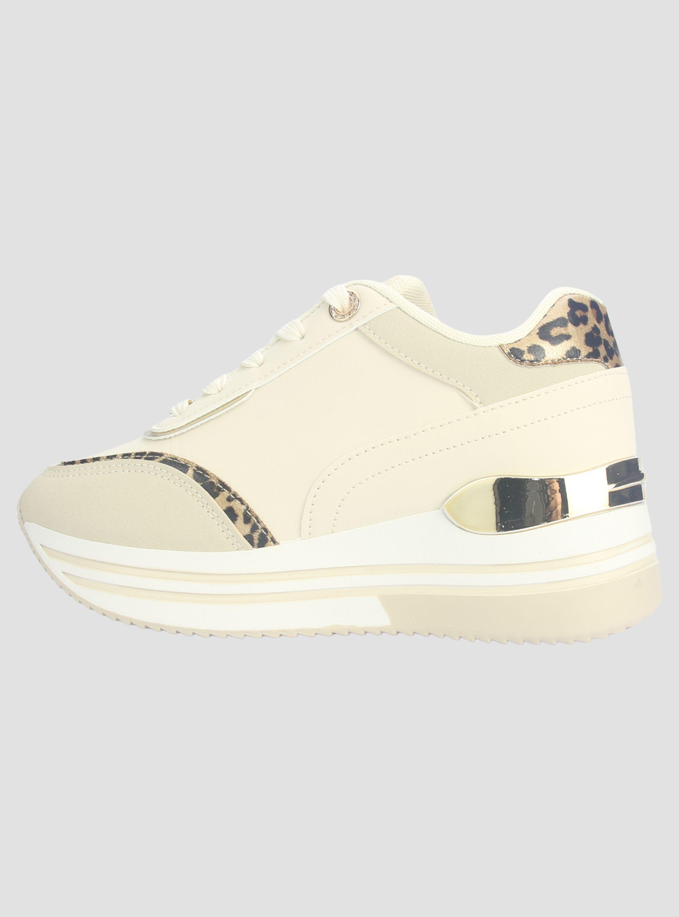 Zapatilla Mujer Chalada Valka-2 Beige Urbano-1