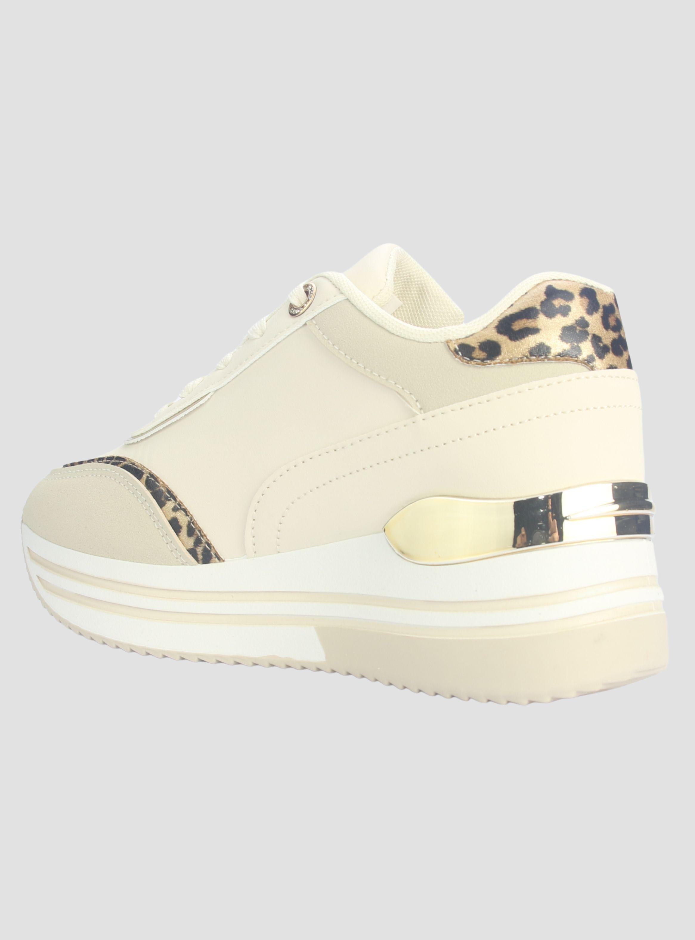 Zapatilla Mujer Chalada Valka-2 Beige Urbano-3