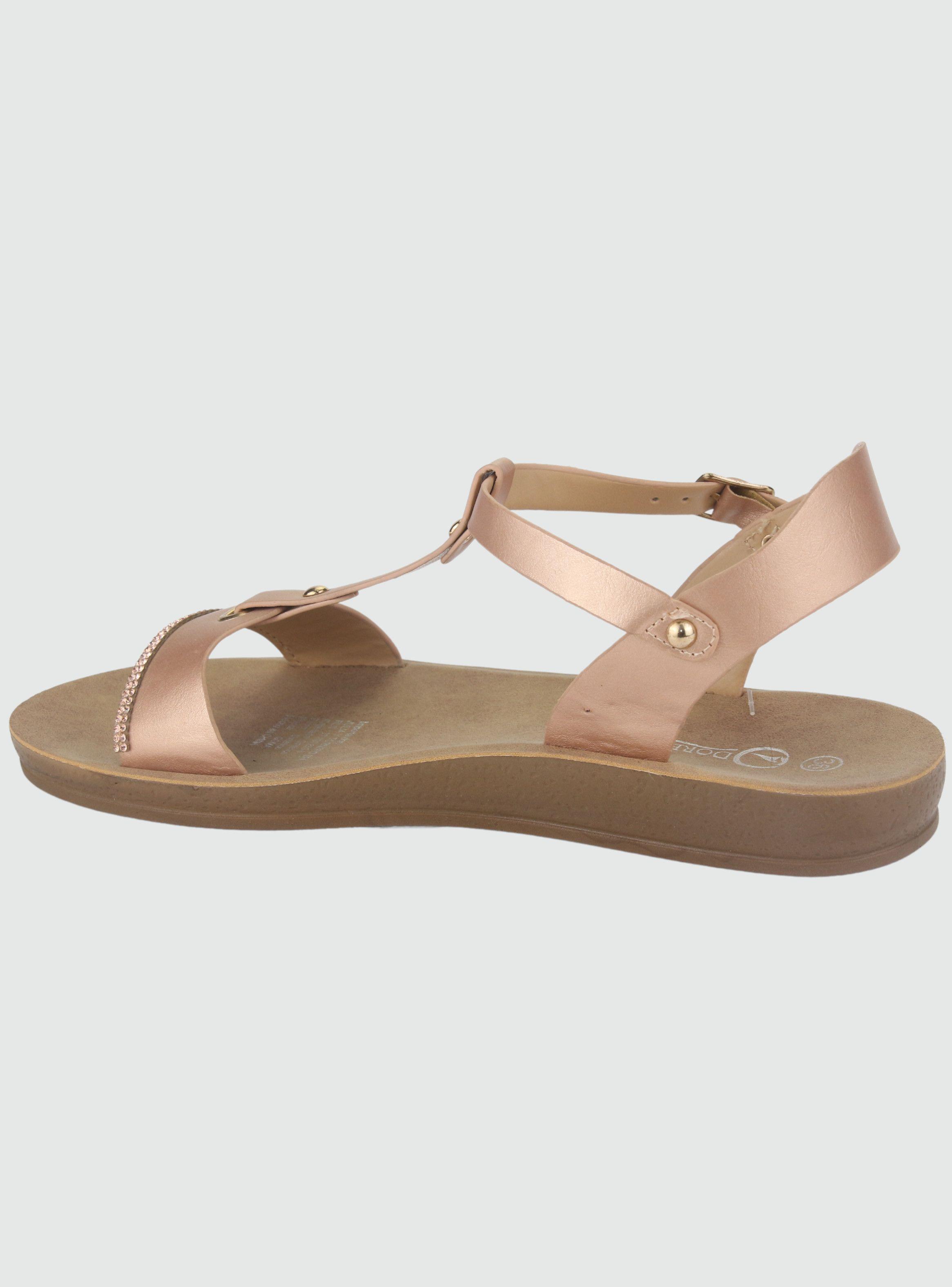 Sandalia Dorette Mujer Quanta-3 Rosado Moda-1