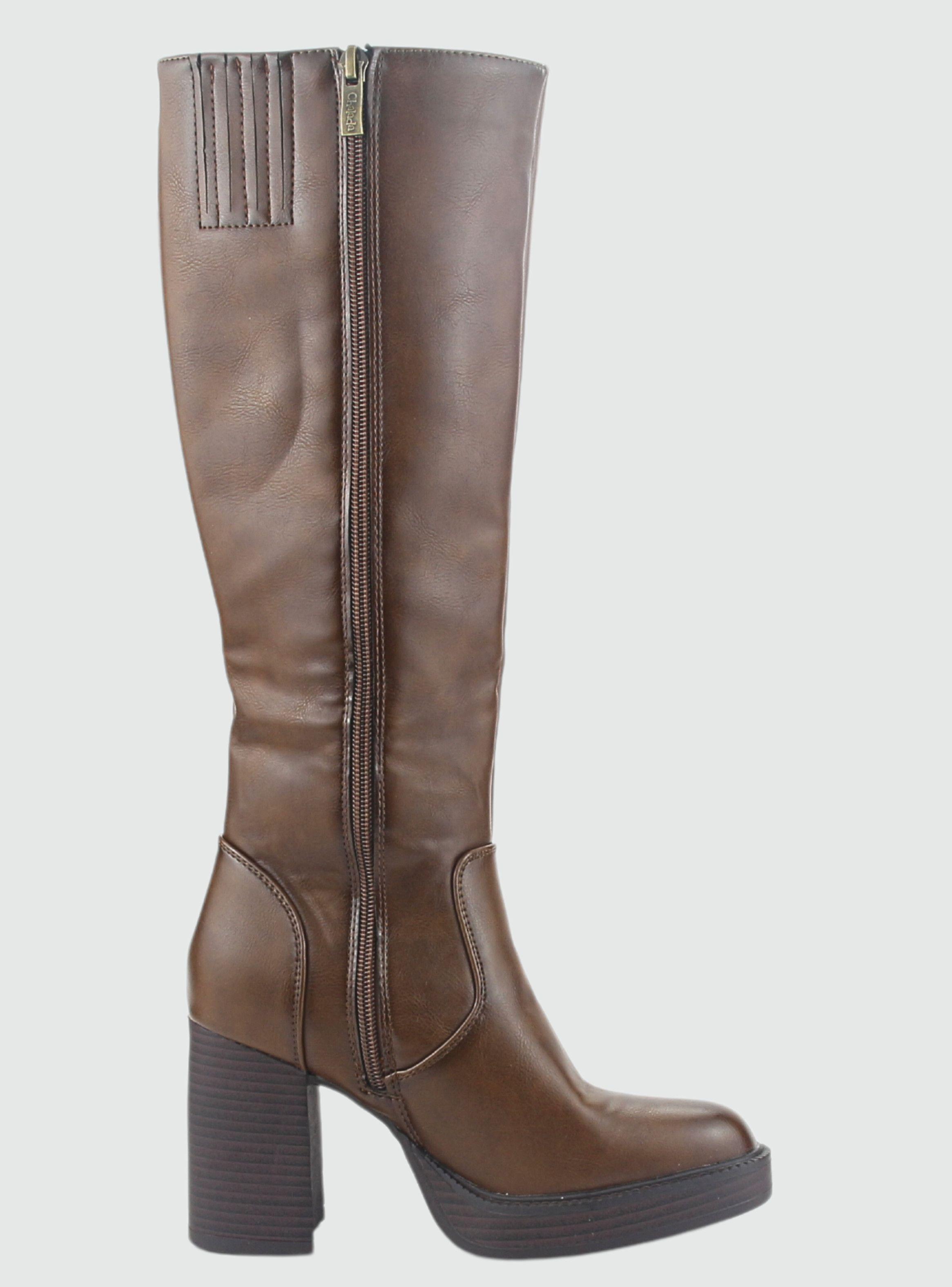 Bota Chalada Mujer Desti-1 Café Casual-0