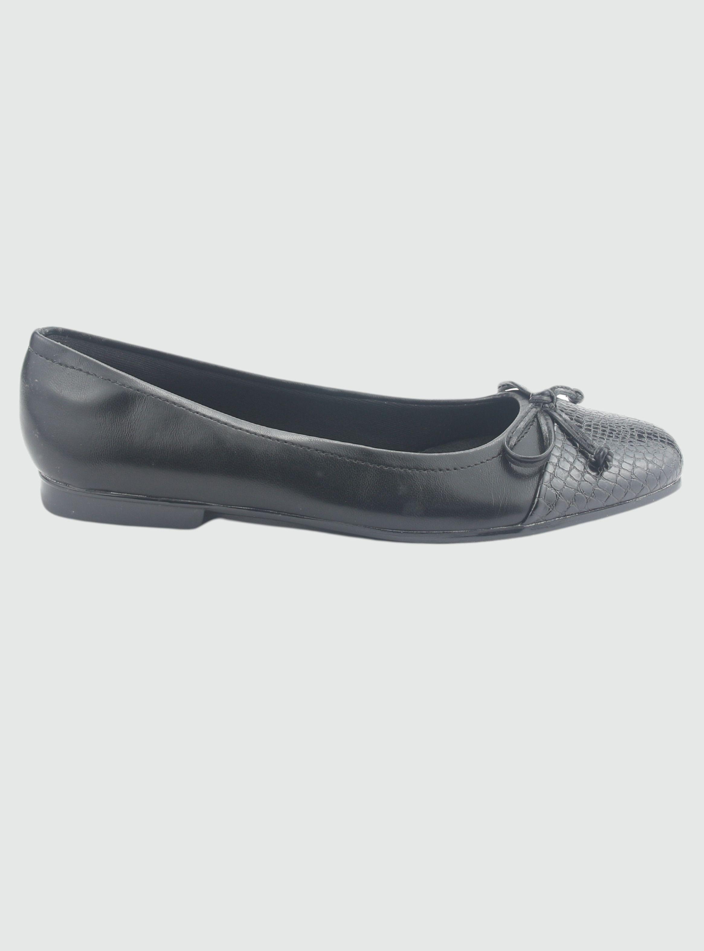 Zapato Chalada Mujer Nazzer-4 Negro Casual-0