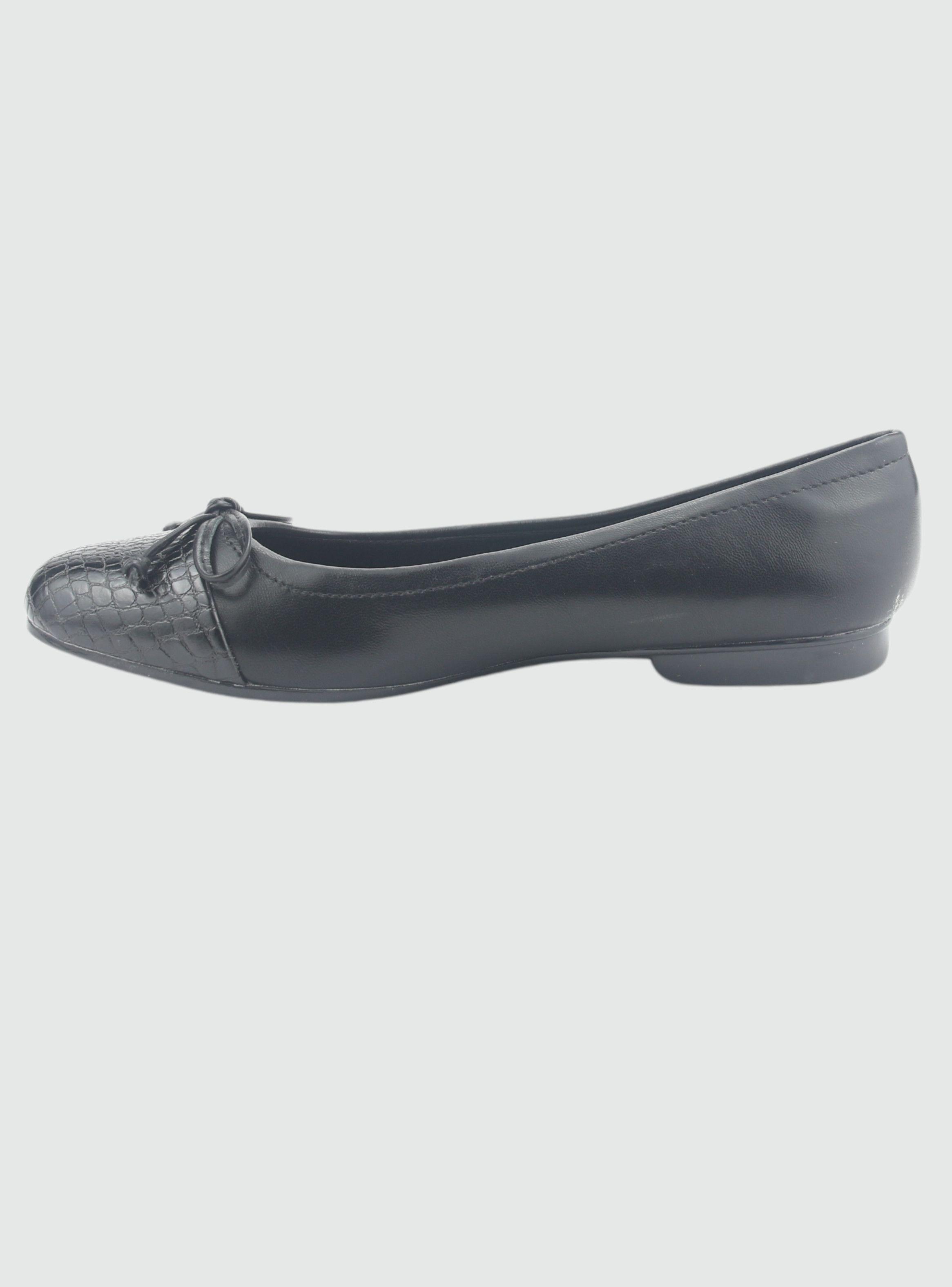 Zapato Chalada Mujer Nazzer-4 Negro Casual-1
