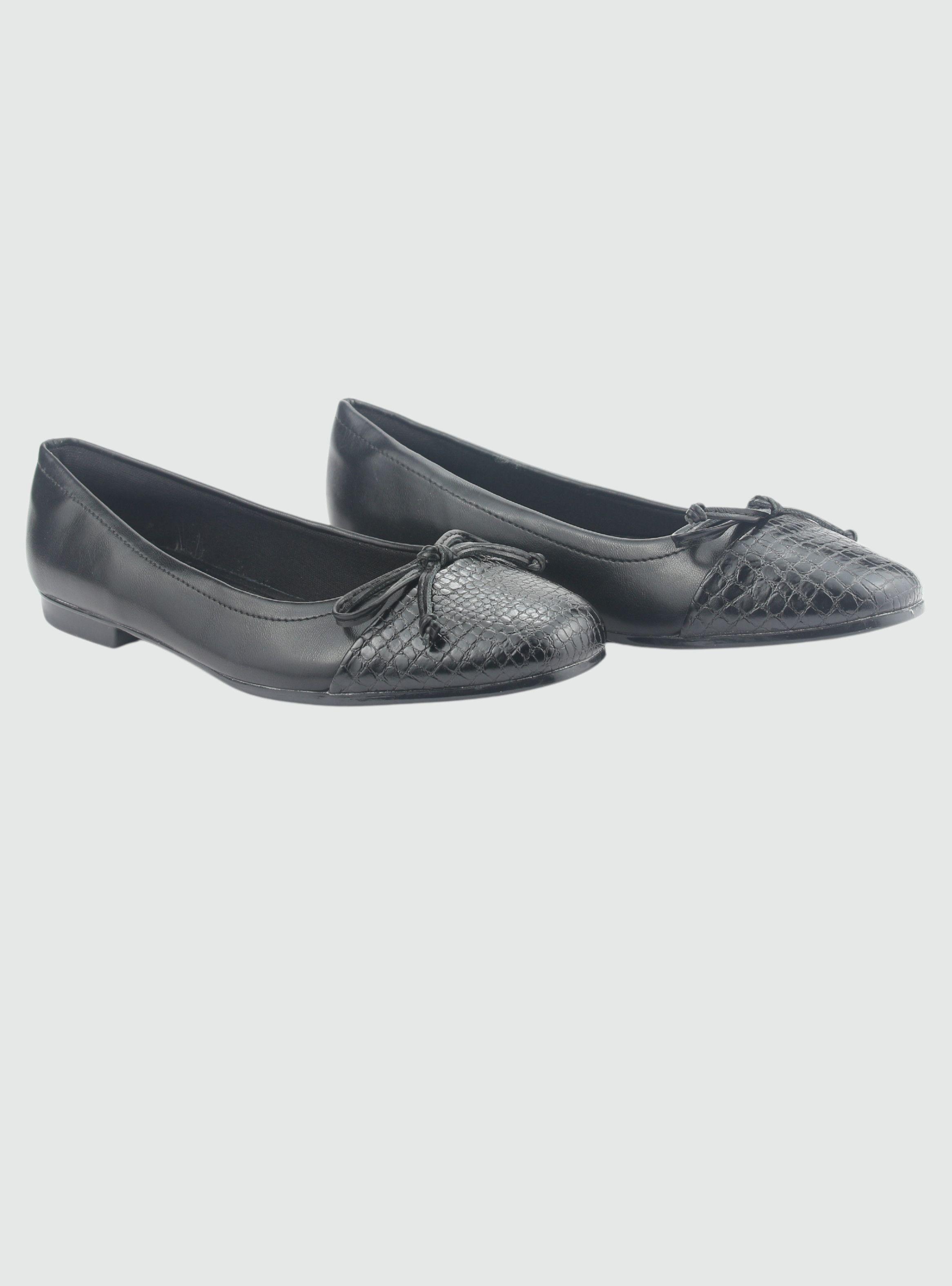 Zapato Chalada Mujer Nazzer-4 Negro Casual-4