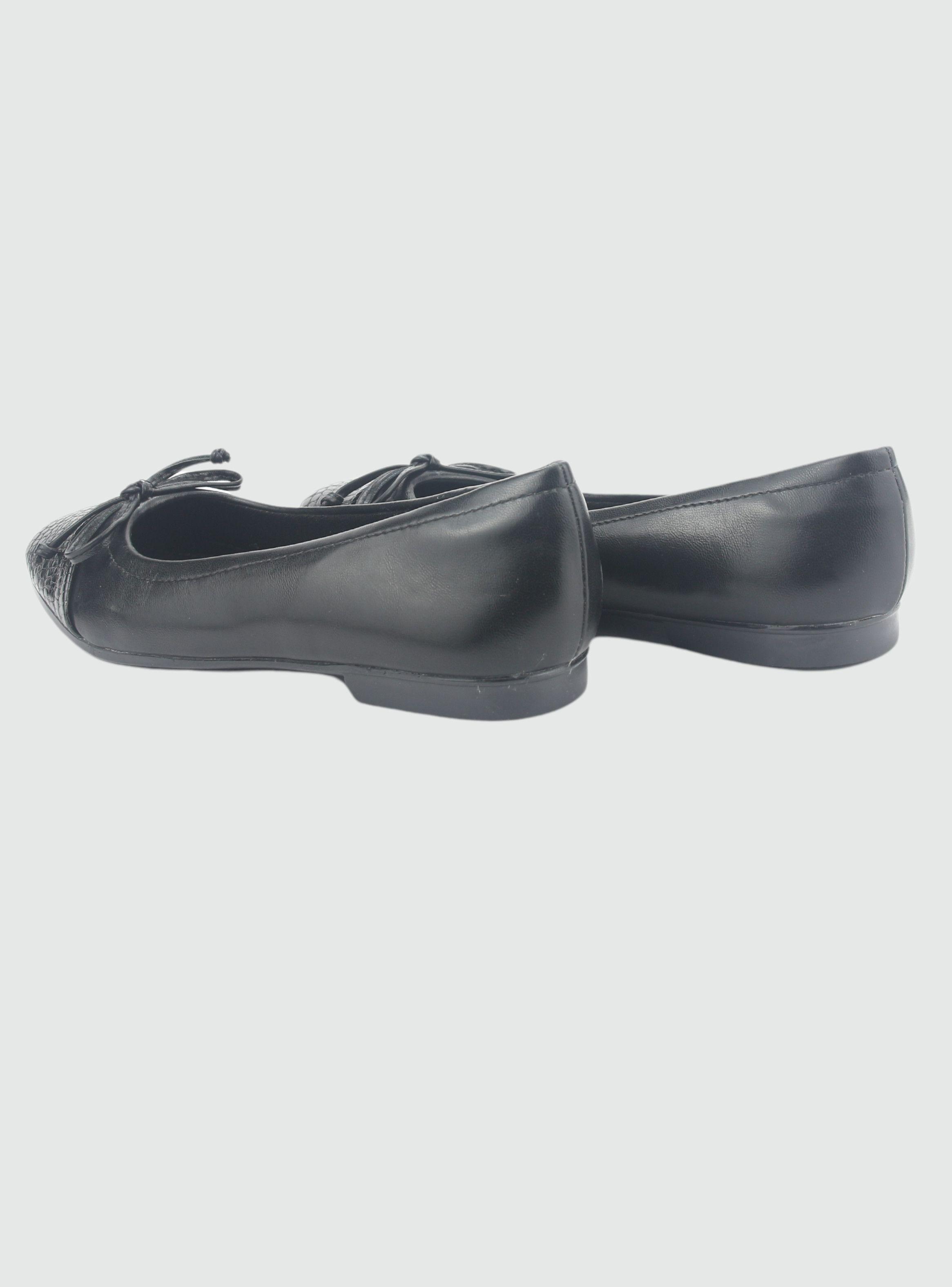 Zapato Chalada Mujer Nazzer-4 Negro Casual-5