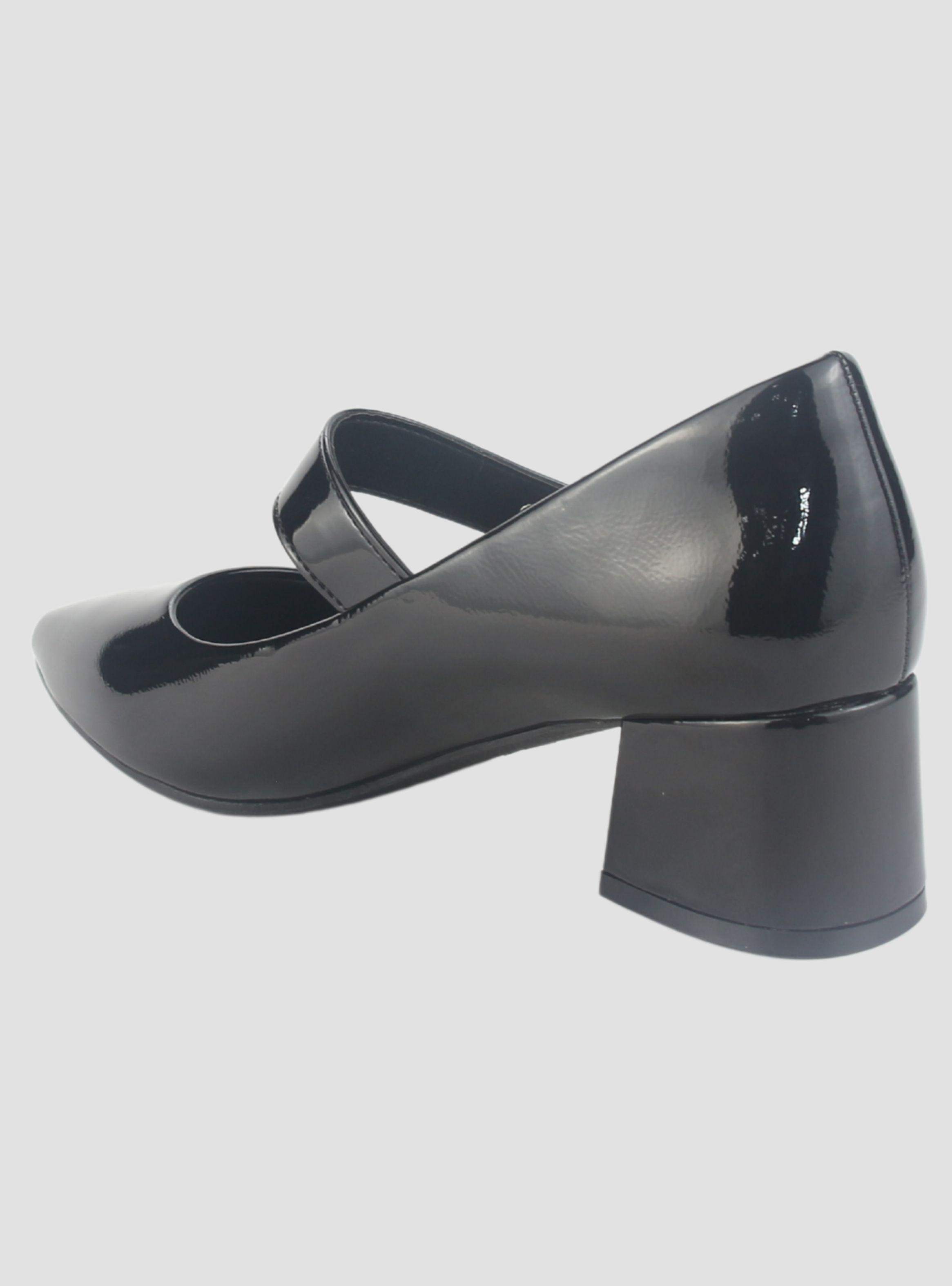 Zapato Chalada Mujer Biccari-1 Negro Casual-3