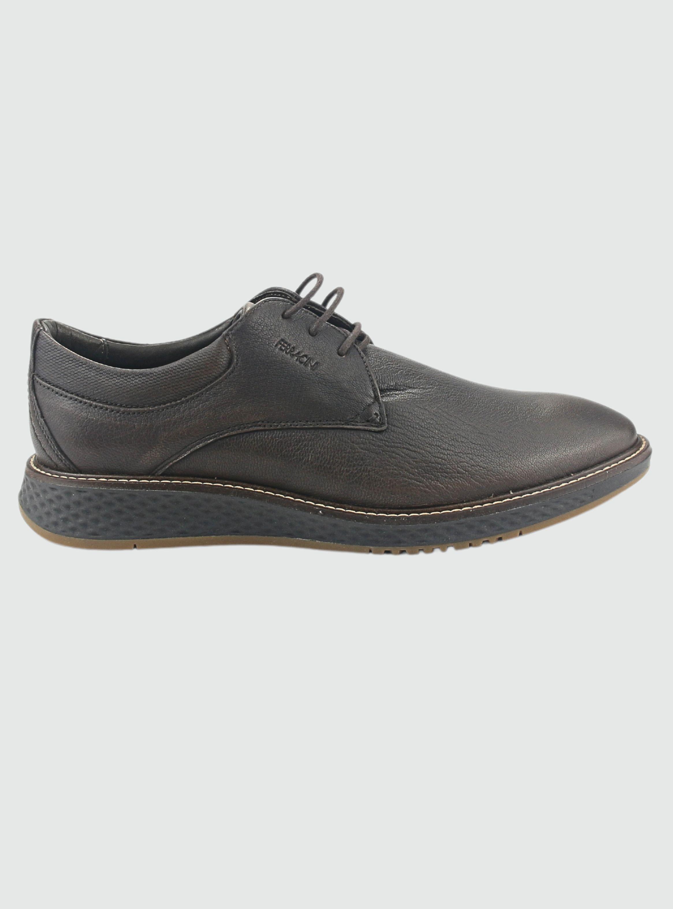 Zapato Ferracini Hombre 3301-586 Café Casual-0