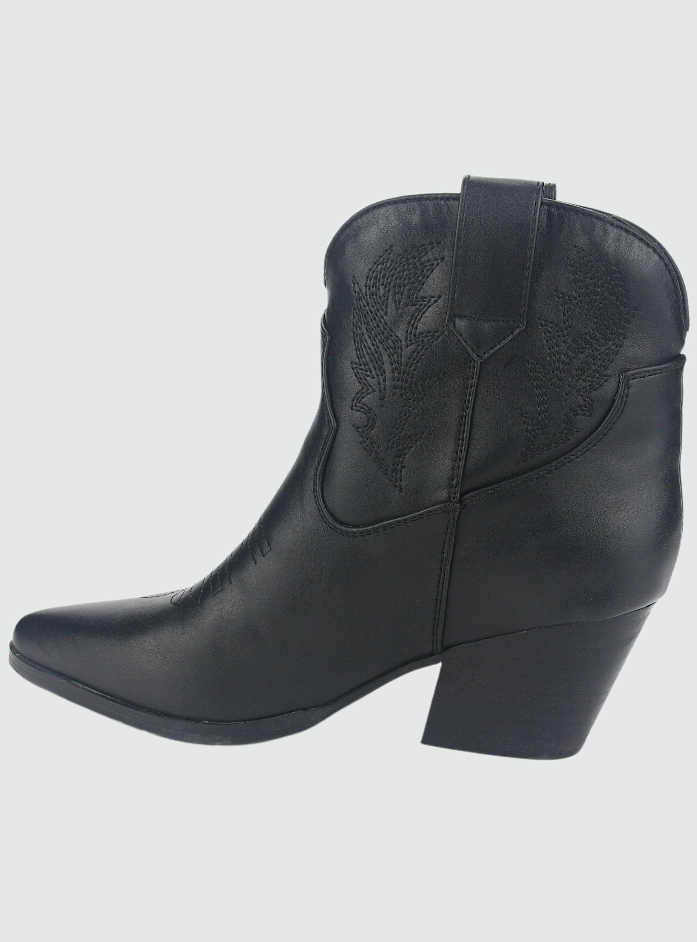 Botin Chalada Mujer Westnew-3 Negro Casual-1