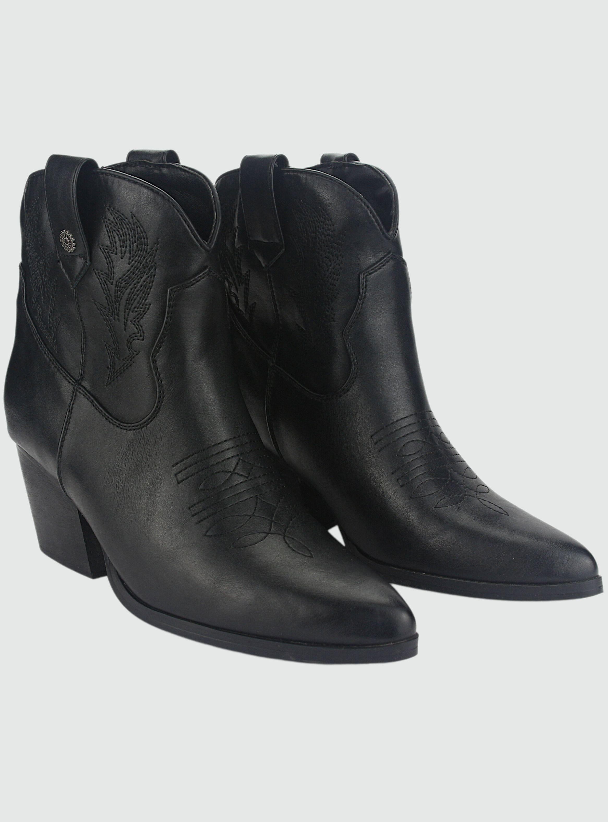 Botin Chalada Mujer Westnew-3 Negro Casual-4