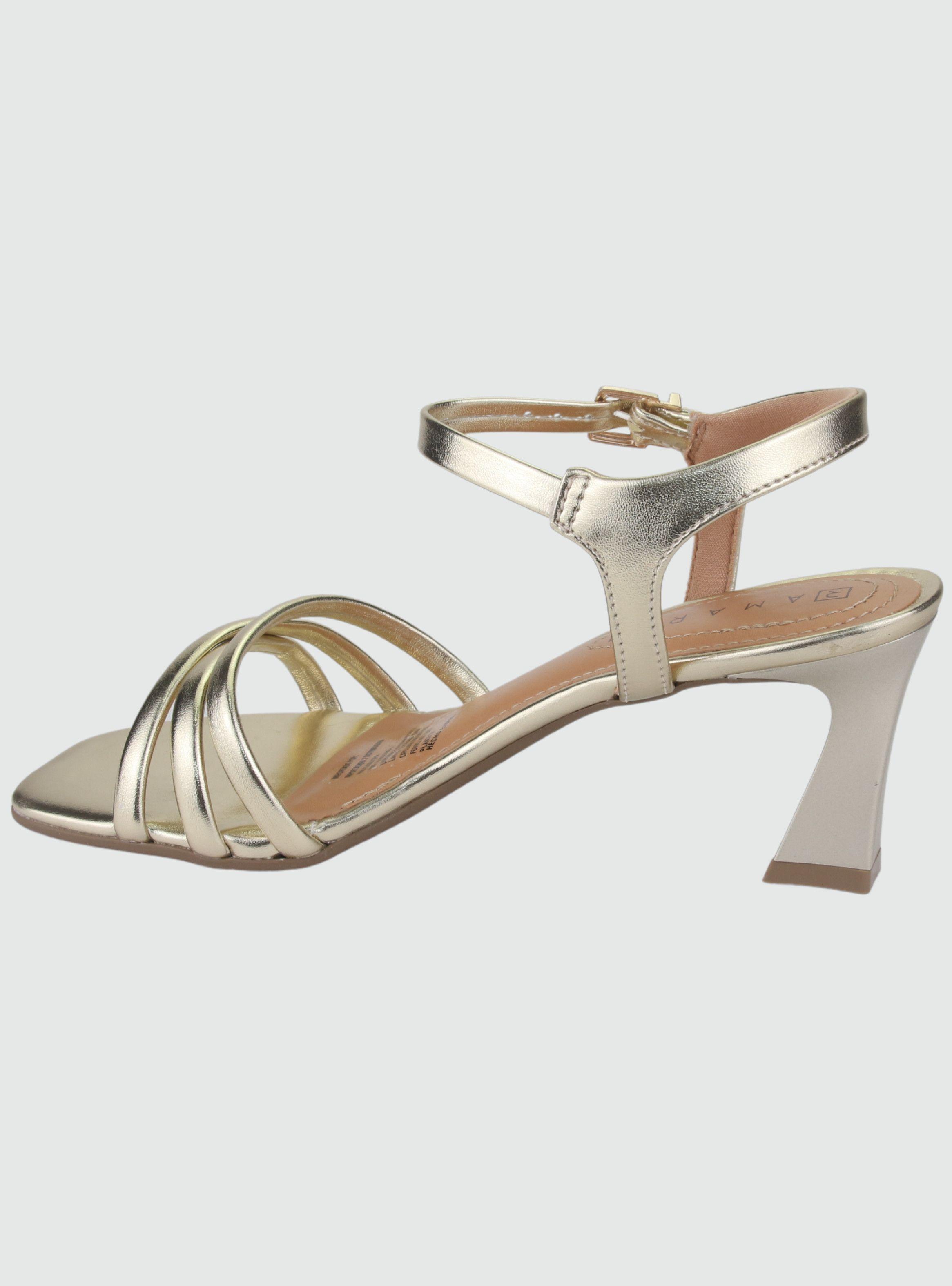 Sandalia Ramarim Mujer 2236204 Dorado Moda-1