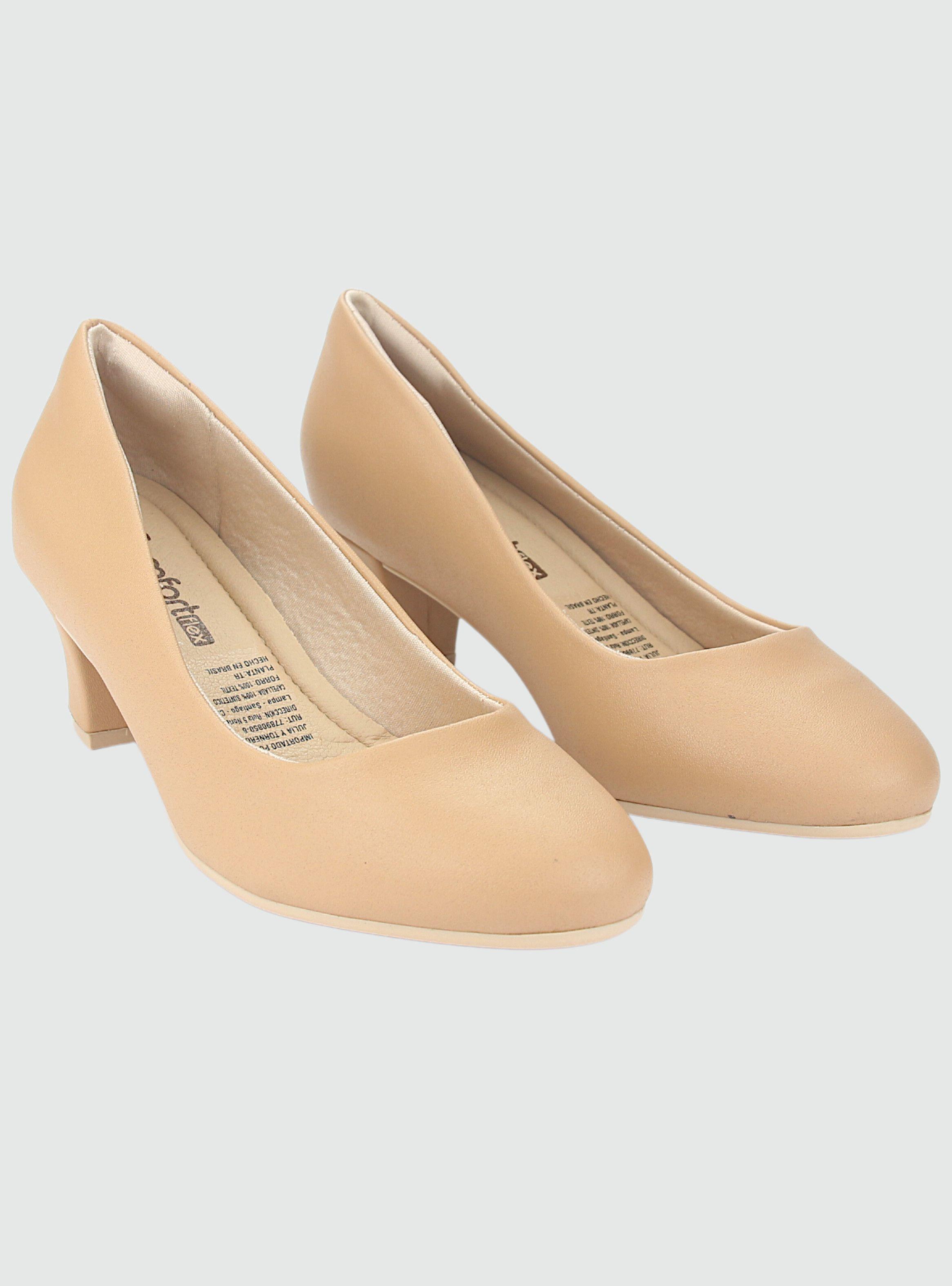 Zapato Comfortflex Mujer 2397401 Beige Casual-4