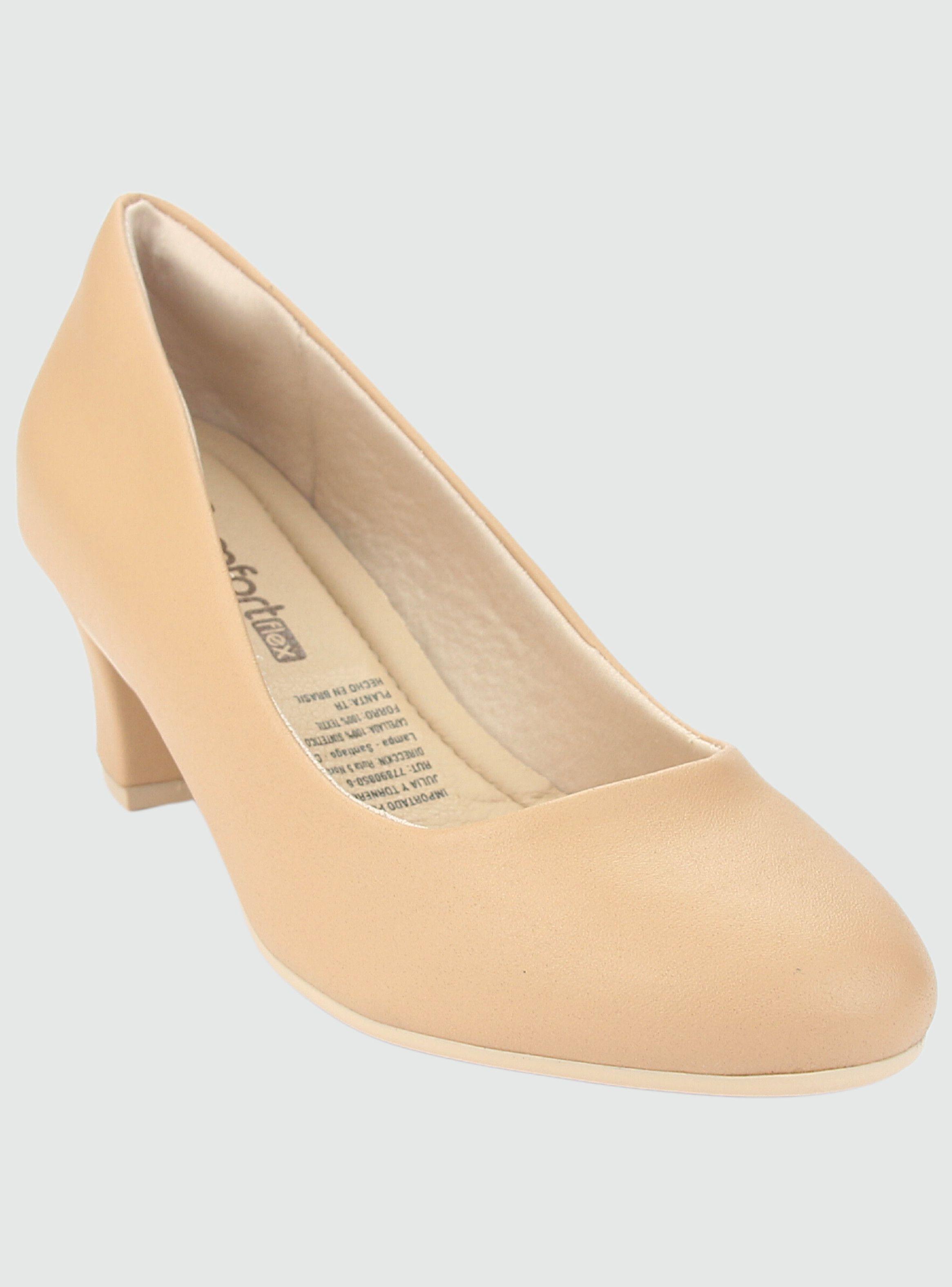 Zapato Comfortflex Mujer 2397401 Beige Casual-2
