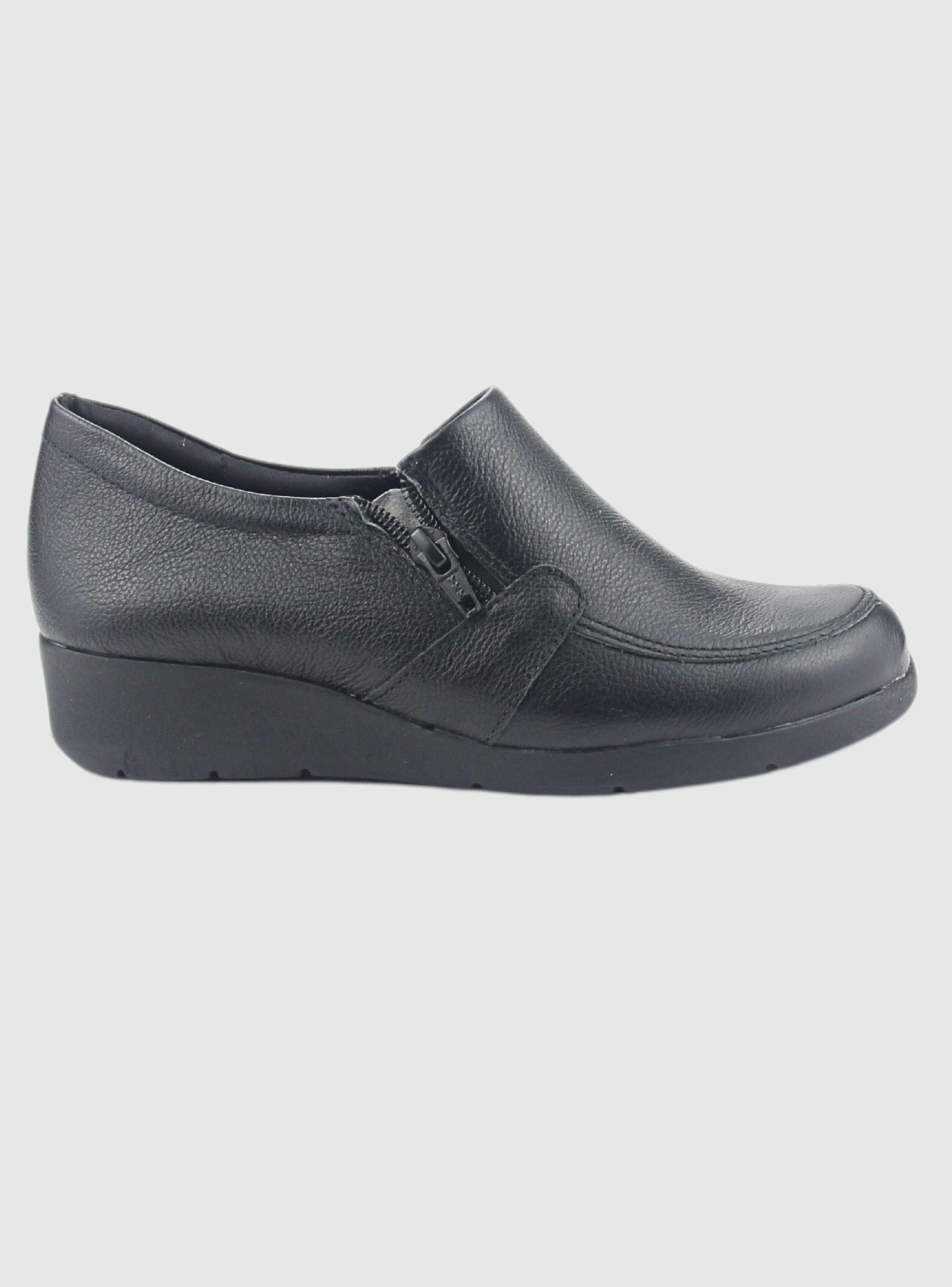 Mocasin Comfortflex Mujer 2393402 Negro Casual-0
