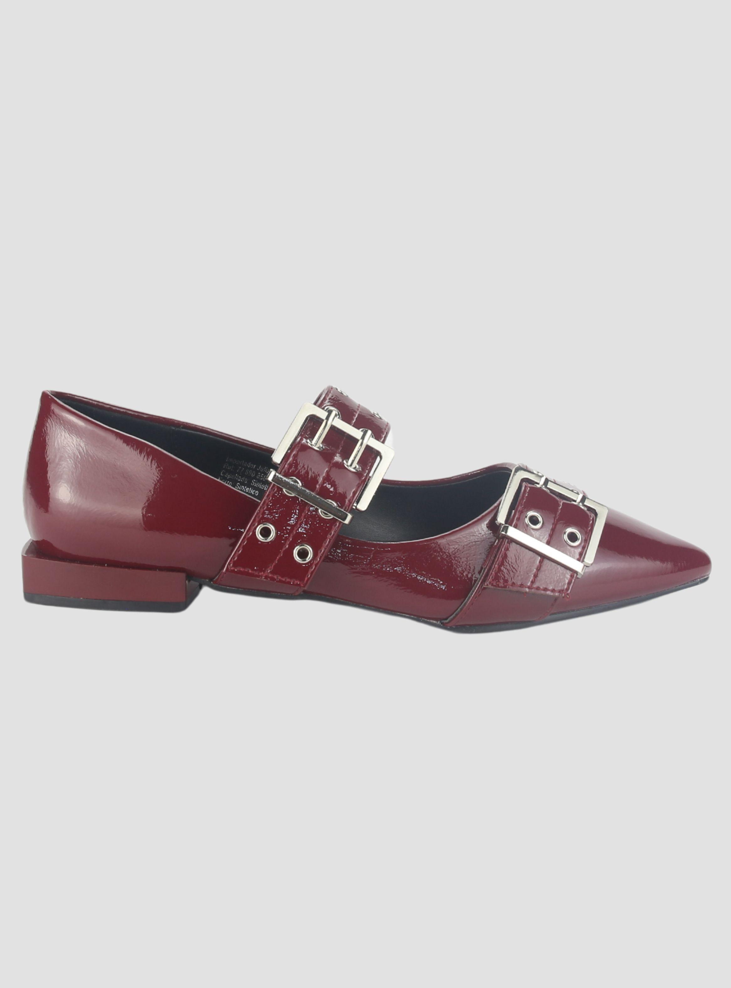 Ballerina Chalada Mujer Slik-2 Burdeo Casual-0