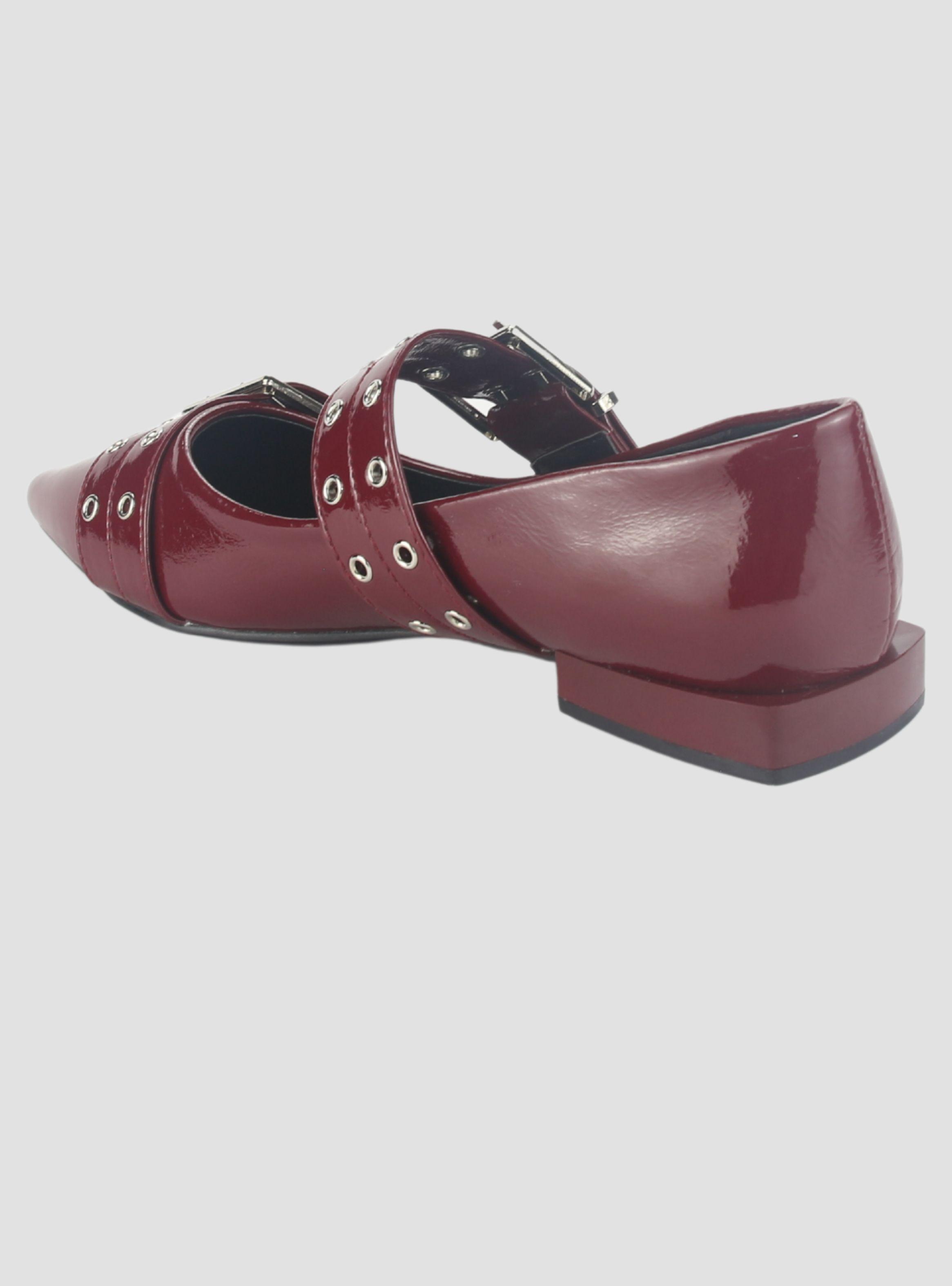 Ballerina Chalada Mujer Slik-2 Burdeo Casual-3