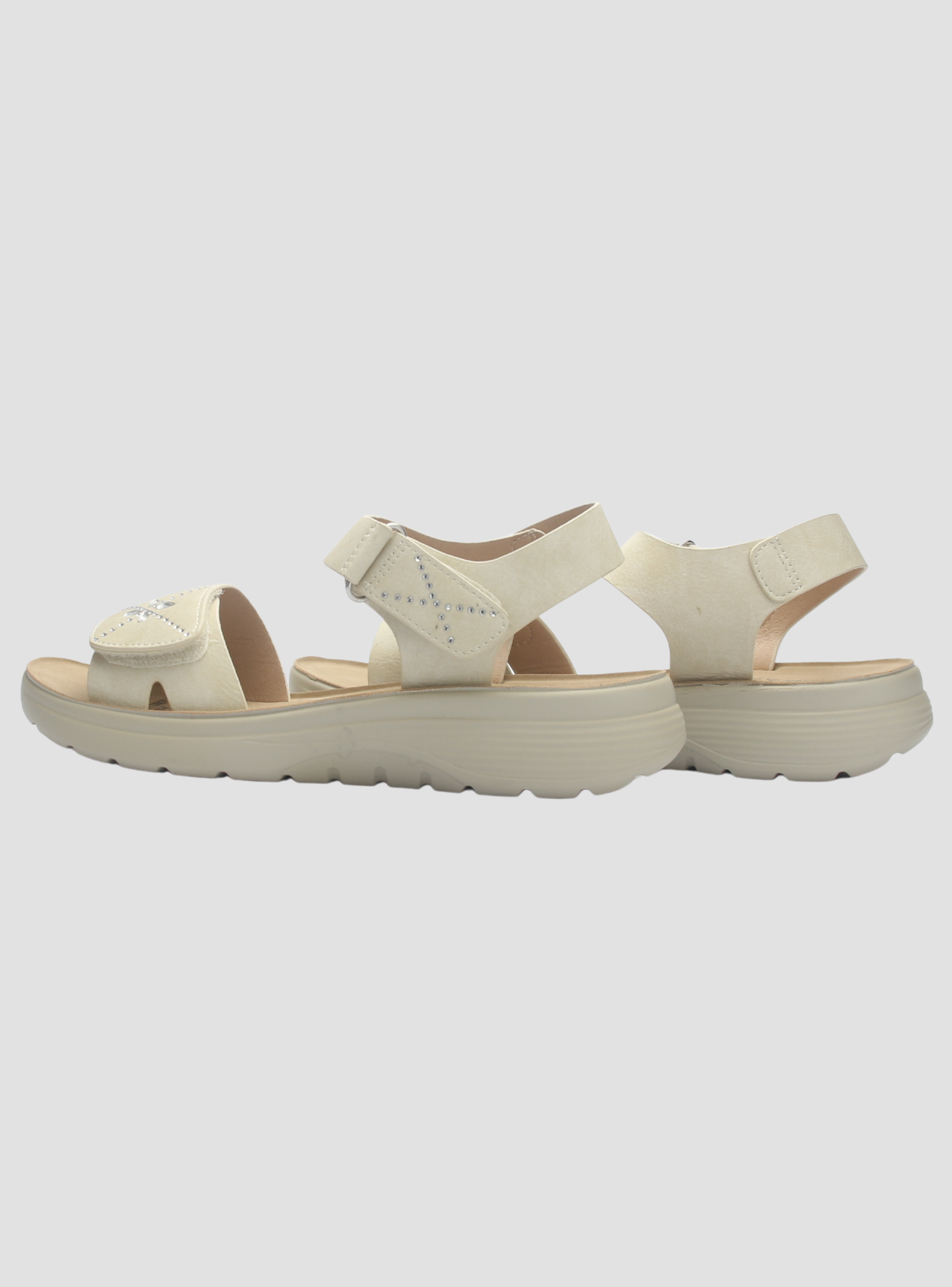 Sandalia de mujer Beige Casual Chalada Bless-1-6