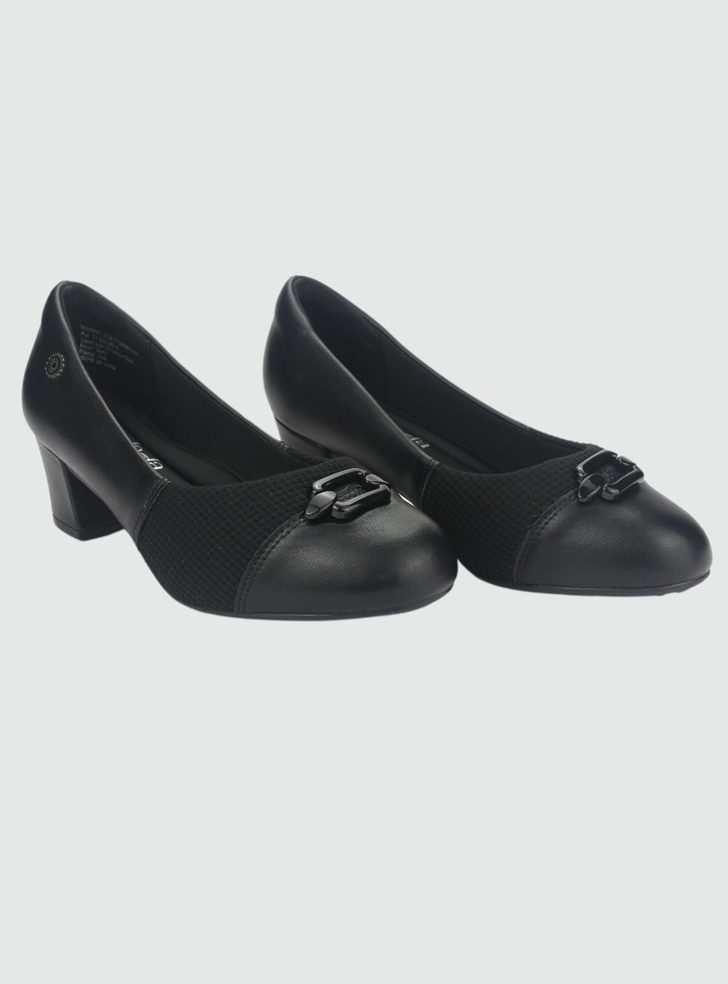 Zapato Chalada Mujer Flexi-57 Negro Casual-8