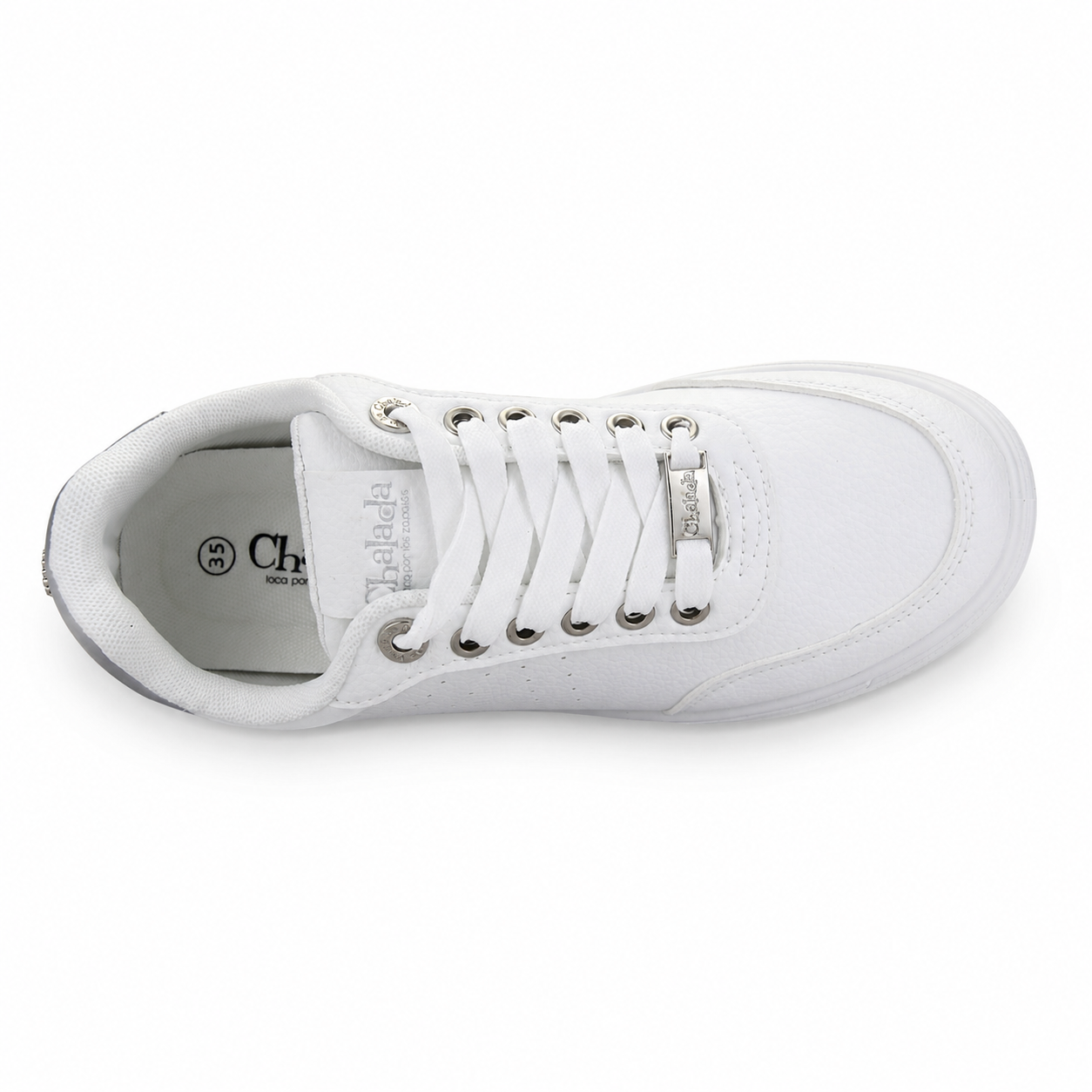 Zapatilla Blanco Mujer Urbano Chalada Elite-4