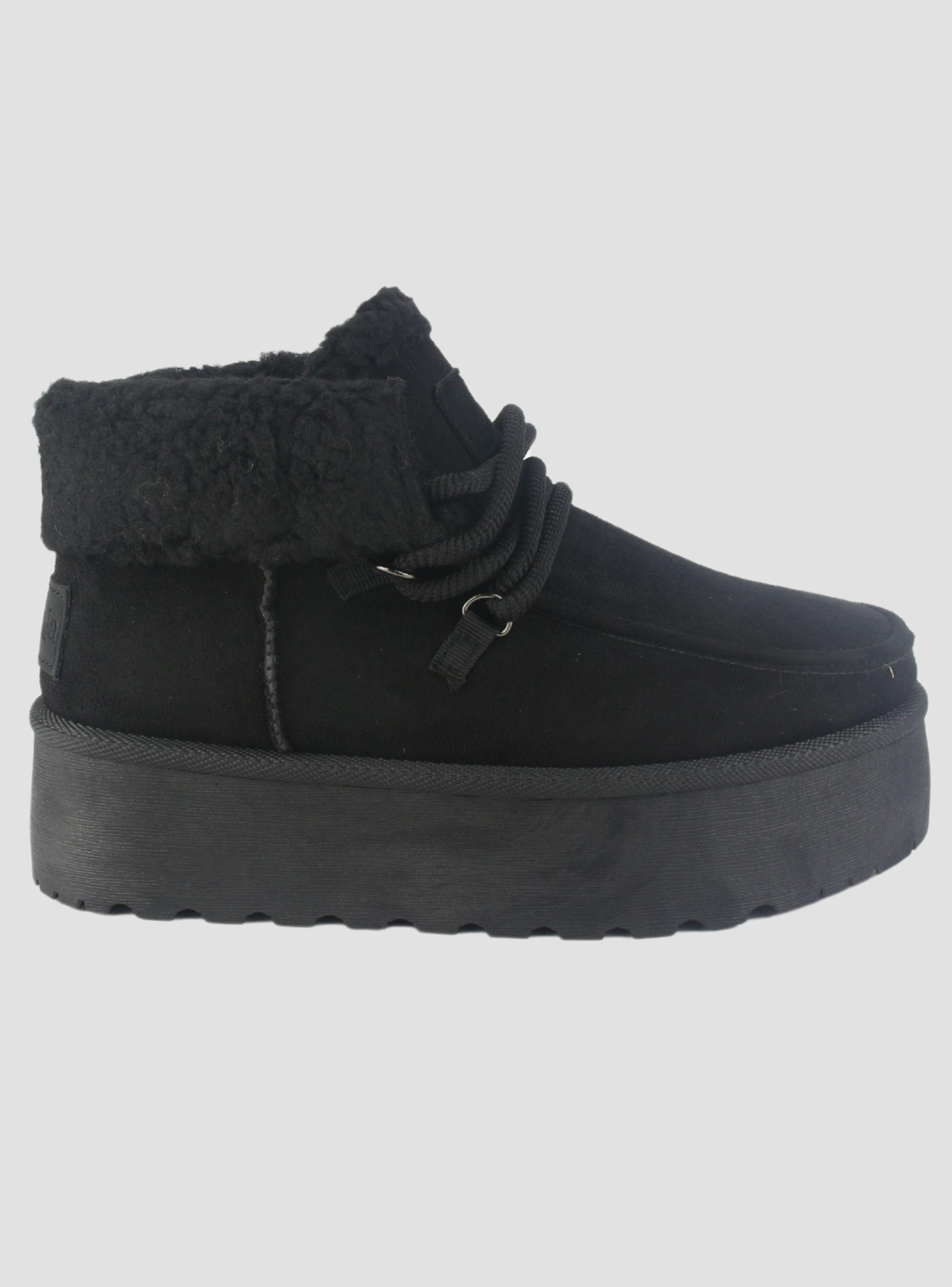 Botin Chalada Mujer Pinguih-4 Negro Casual-0