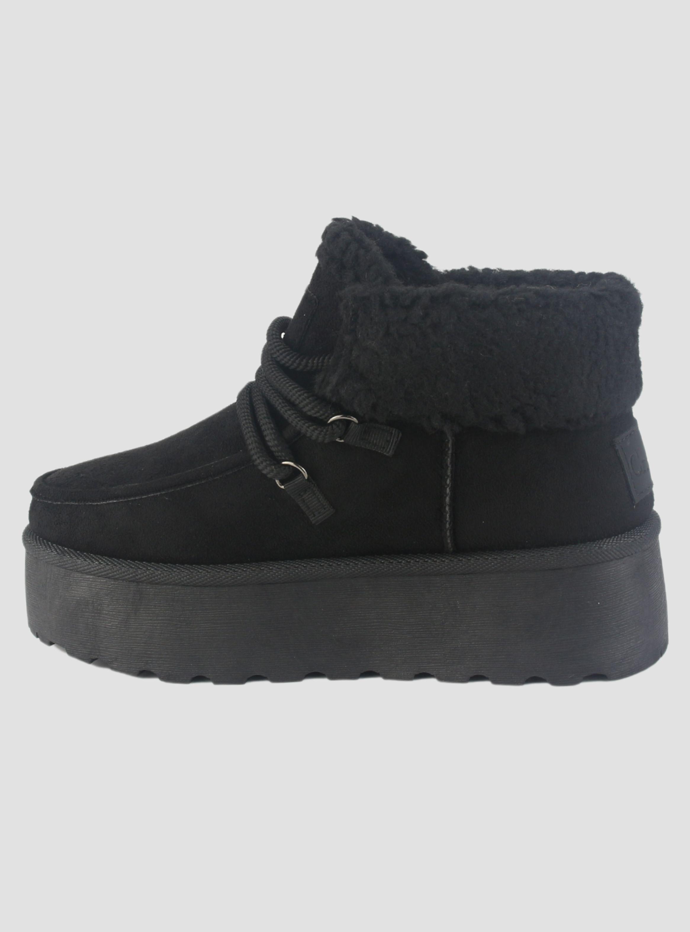 Botin Chalada Mujer Pinguih-4 Negro Casual-1