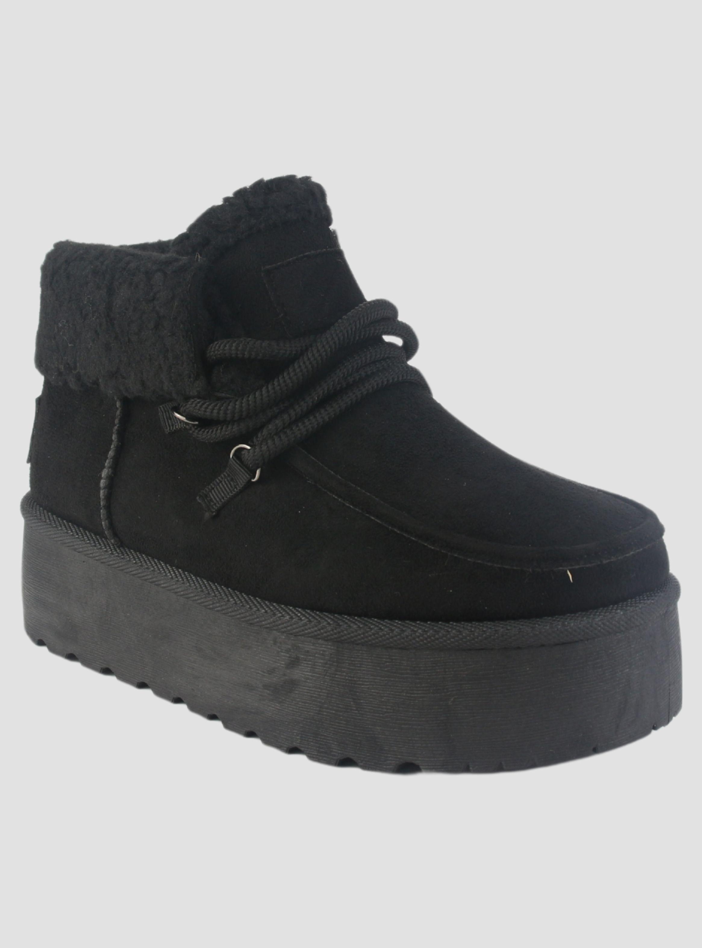 Botin Chalada Mujer Pinguih-4 Negro Casual-2