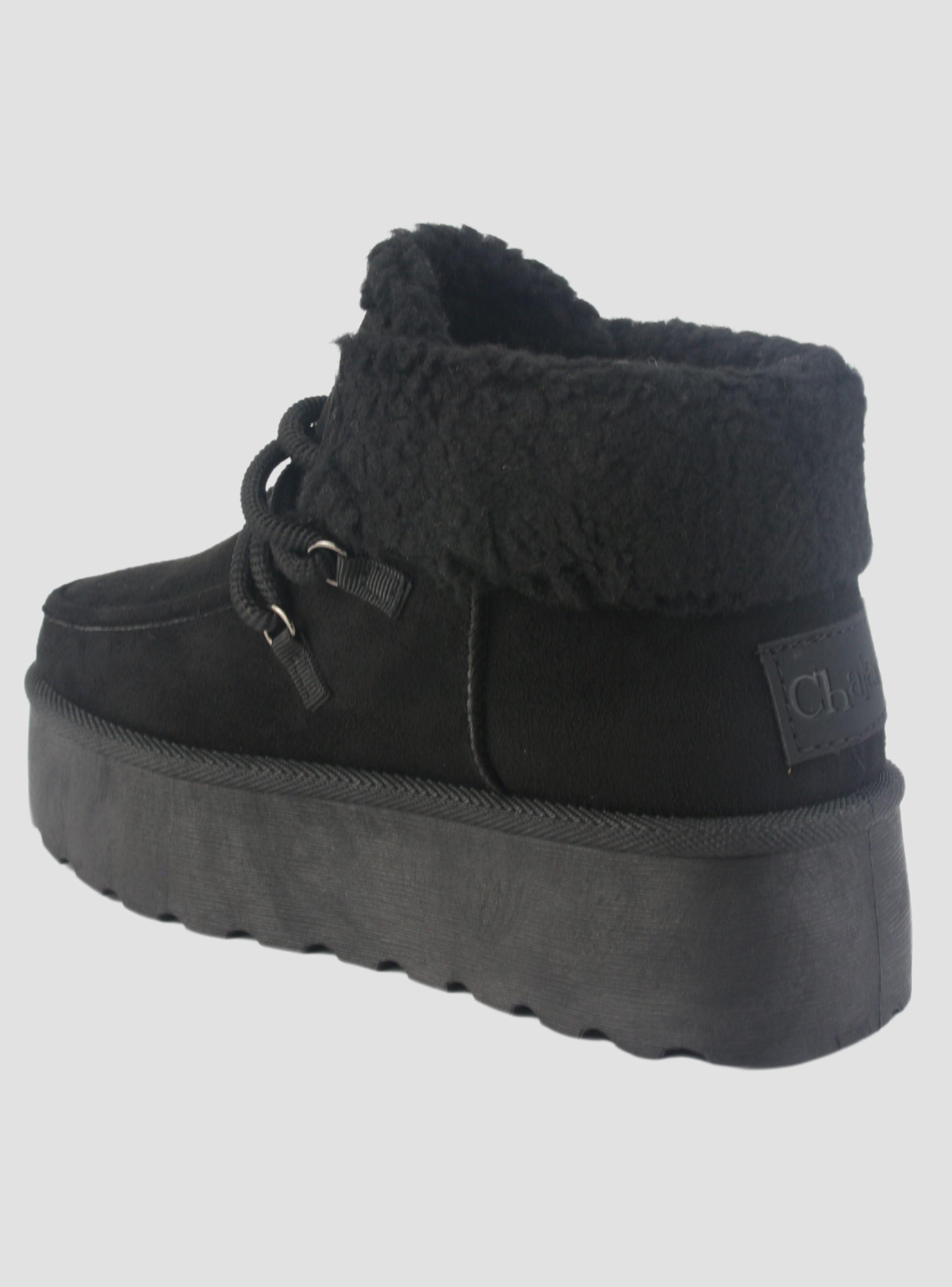 Botin Chalada Mujer Pinguih-4 Negro Casual-3