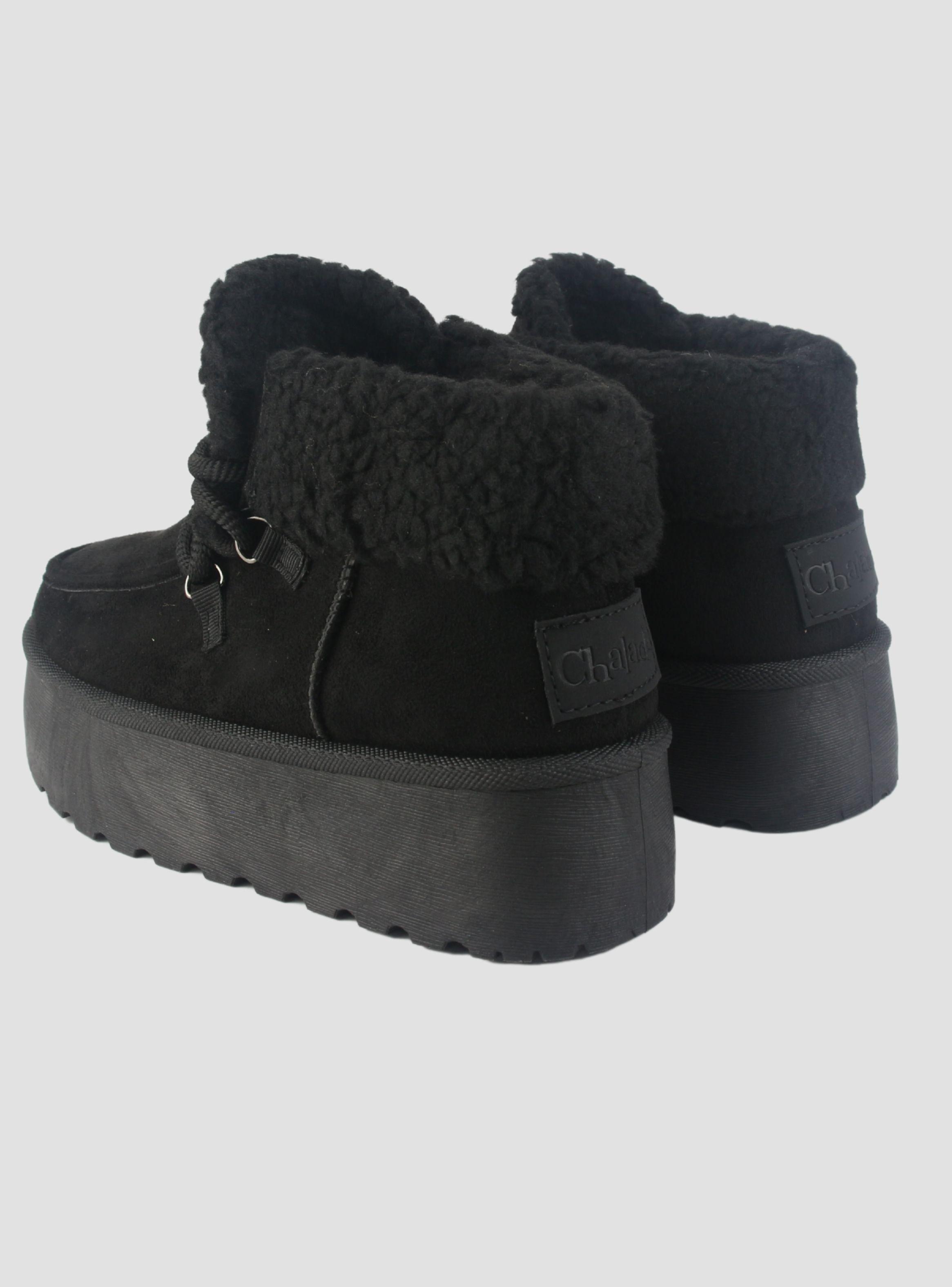 Botin Chalada Mujer Pinguih-4 Negro Casual-5