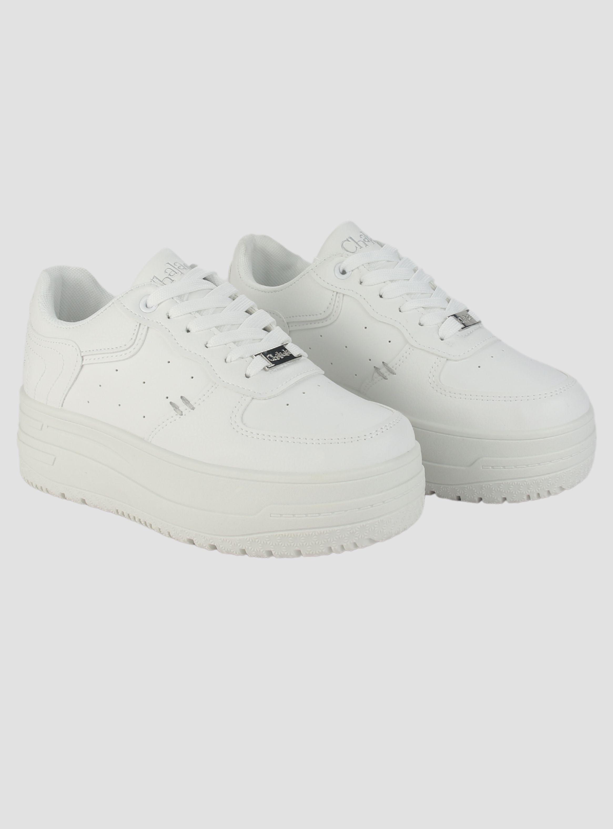 Zapatilla Chalada Mujer Mitsu-3 Blanco Urbano-4