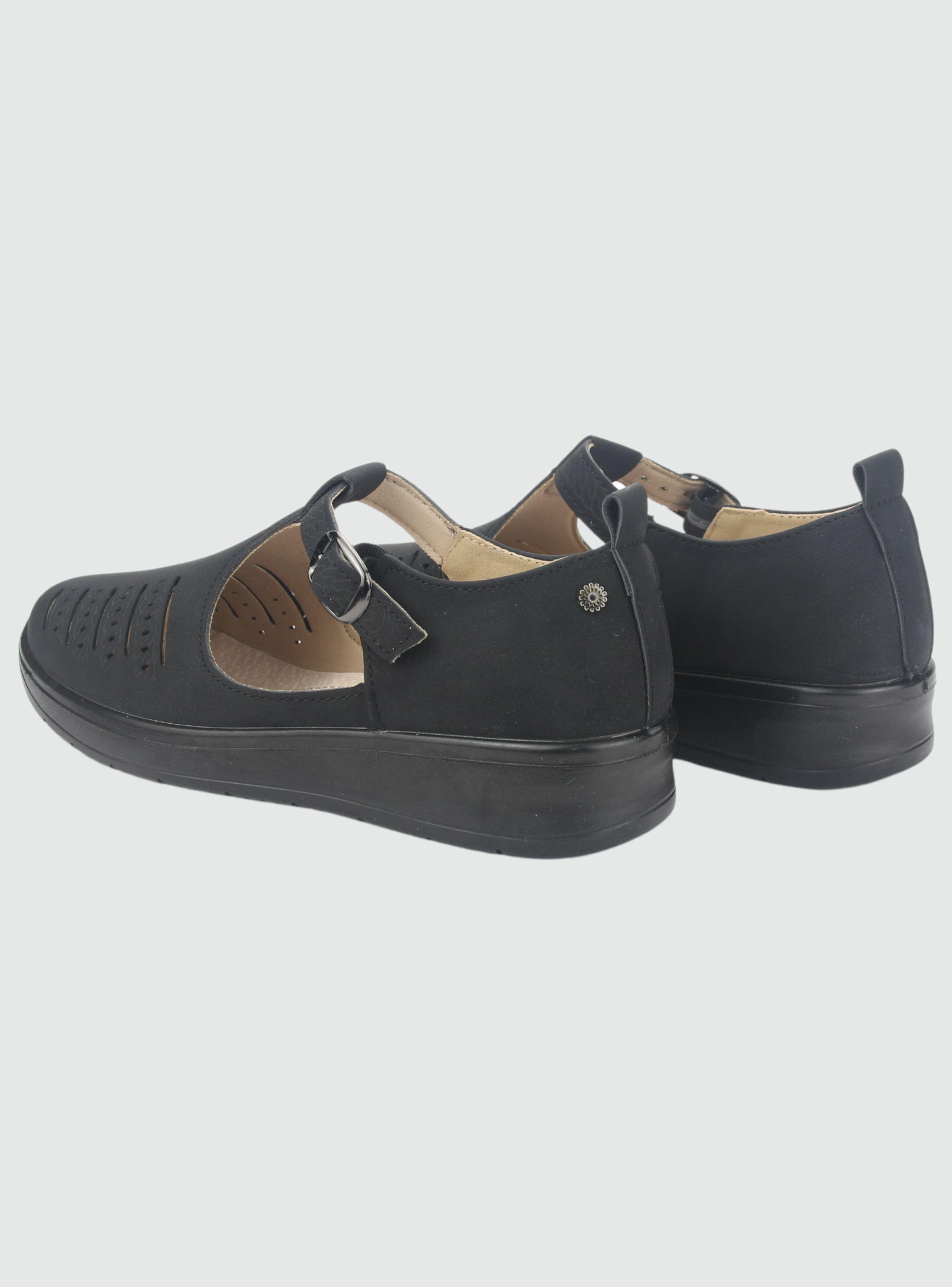 Zapato Chalada Mujer Peny-2 Negro Casual-5