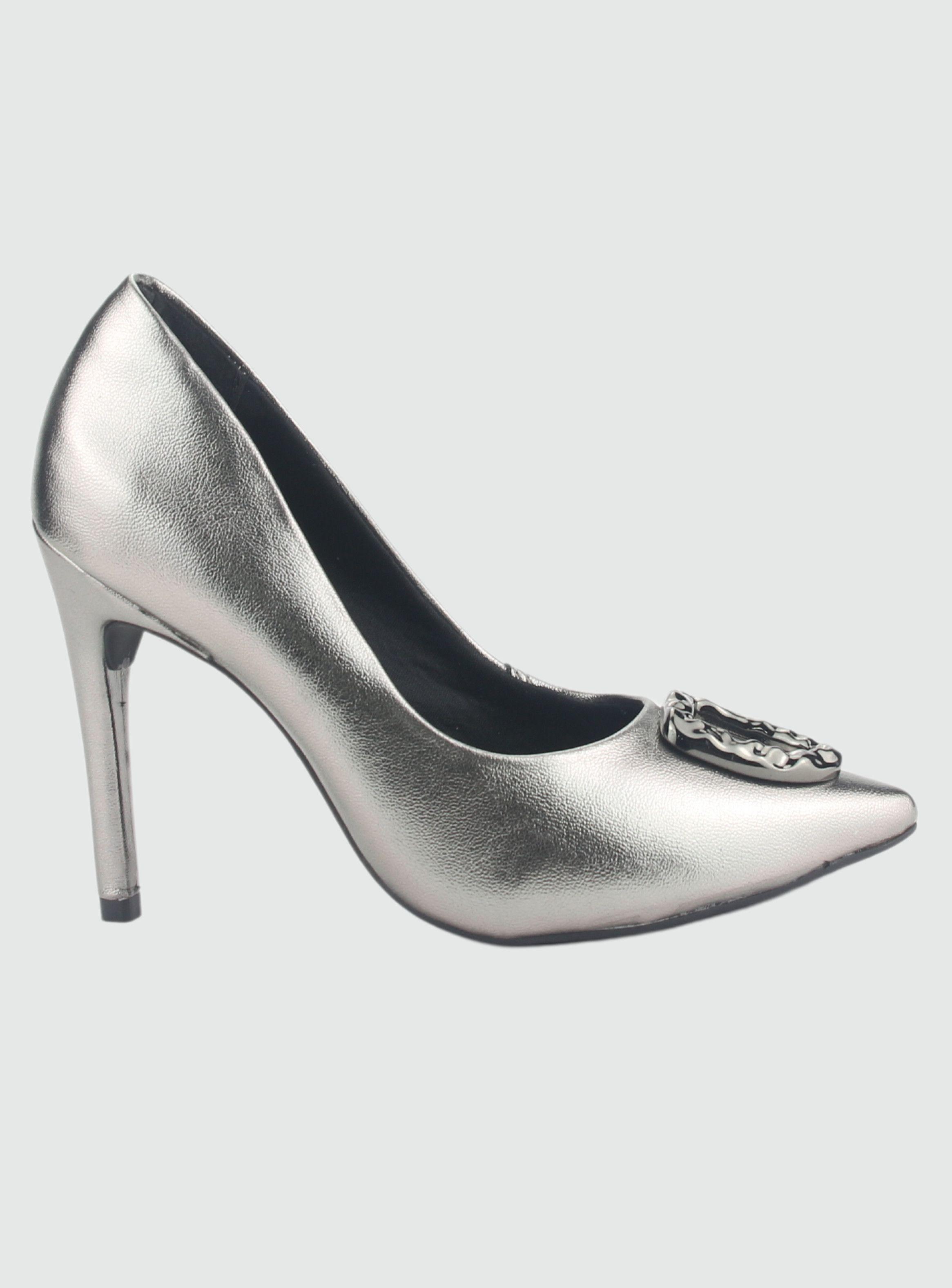 Zapato Chalada Mujer 2494122 Plateado Casual-0