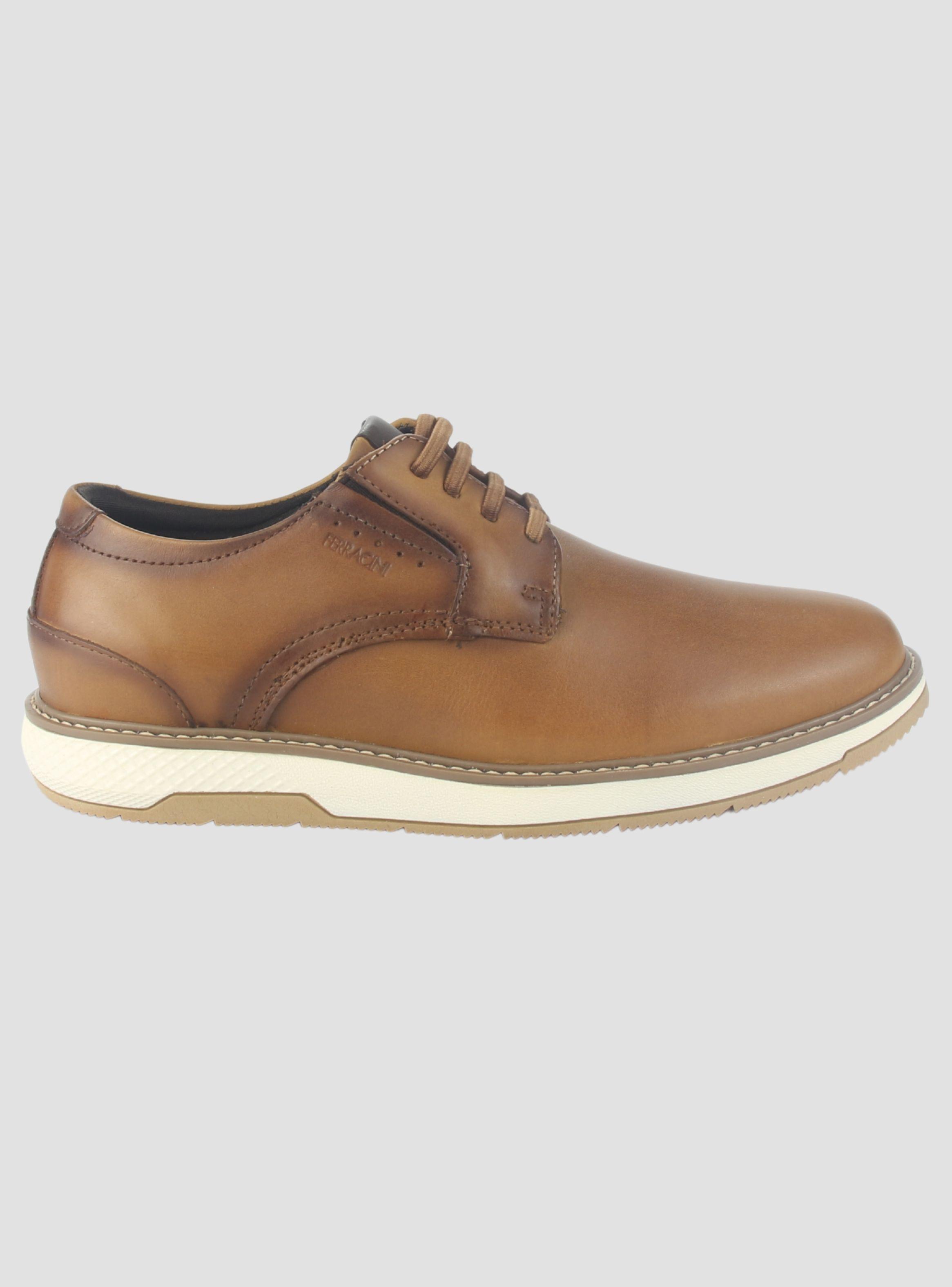 Zapato Ferracini Hombre 4170 Wembley Café Casual-0