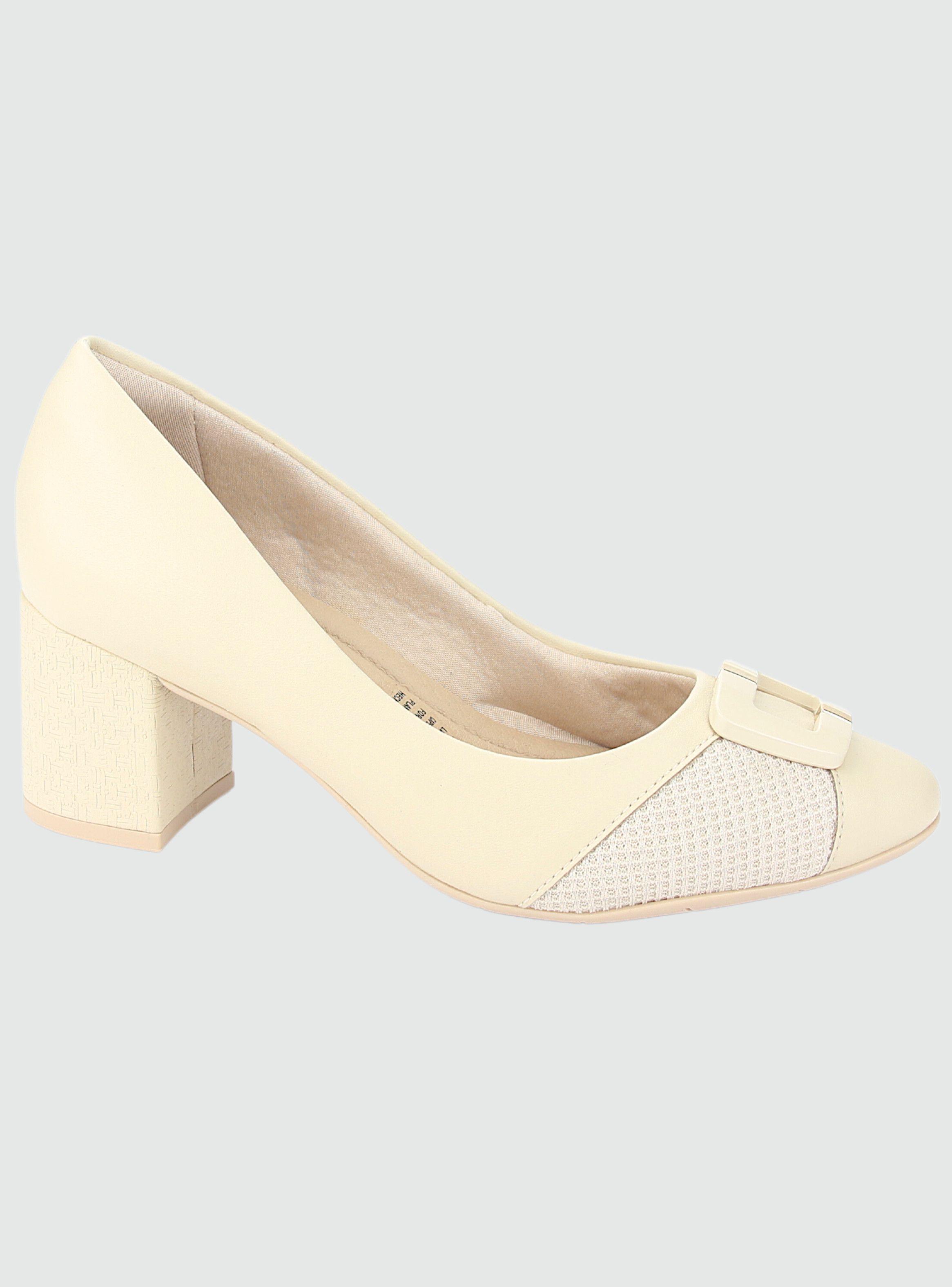 Zapato Comfortflex Mujer 2354403 Beige Casual-0