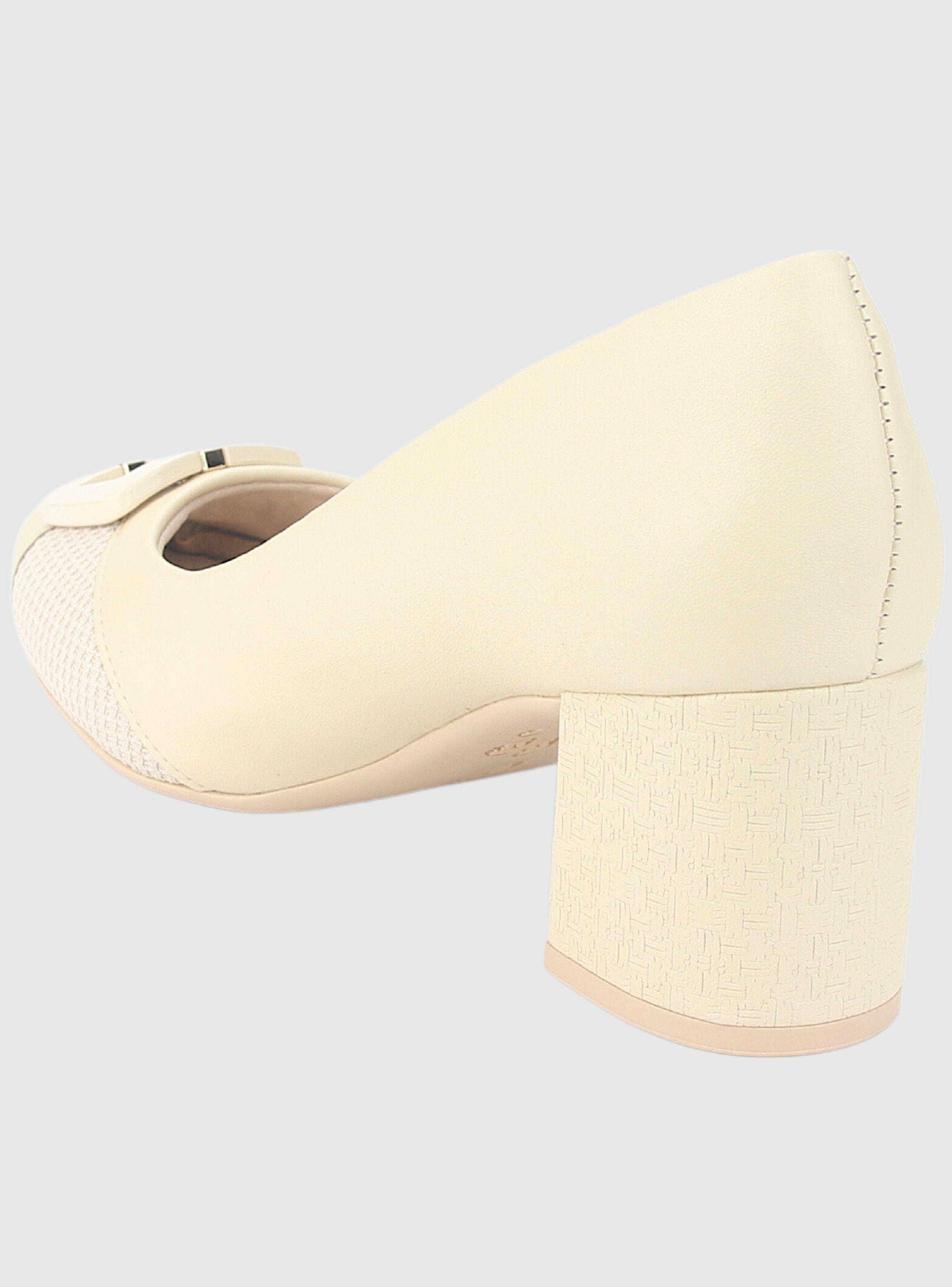 Zapato Comfortflex Mujer 2354403 Beige Casual-3