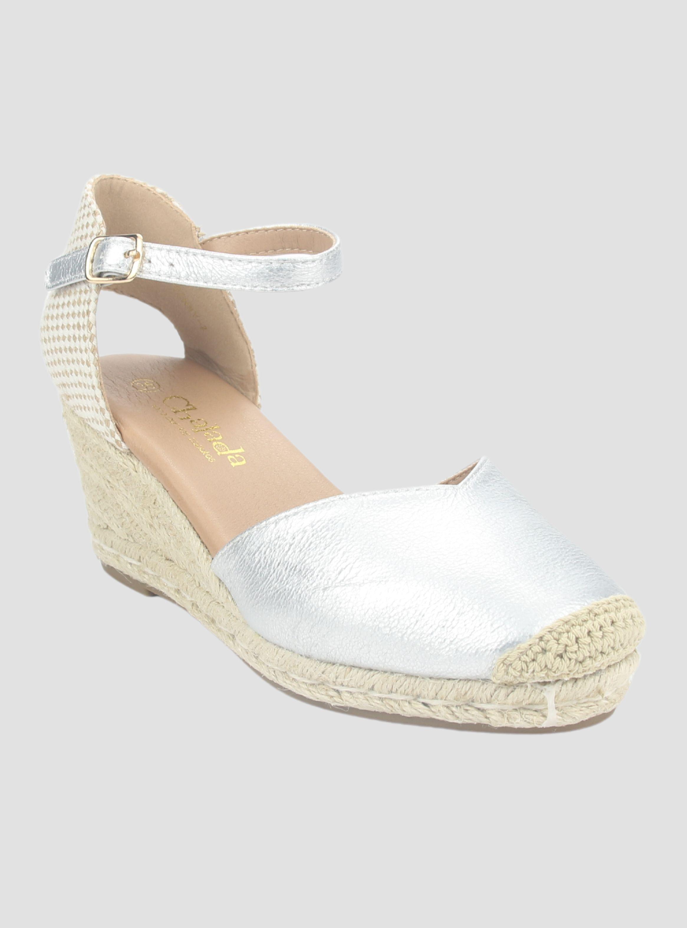 Zapato Chalada Mujer Penny-2 Plateado Plataforma-2