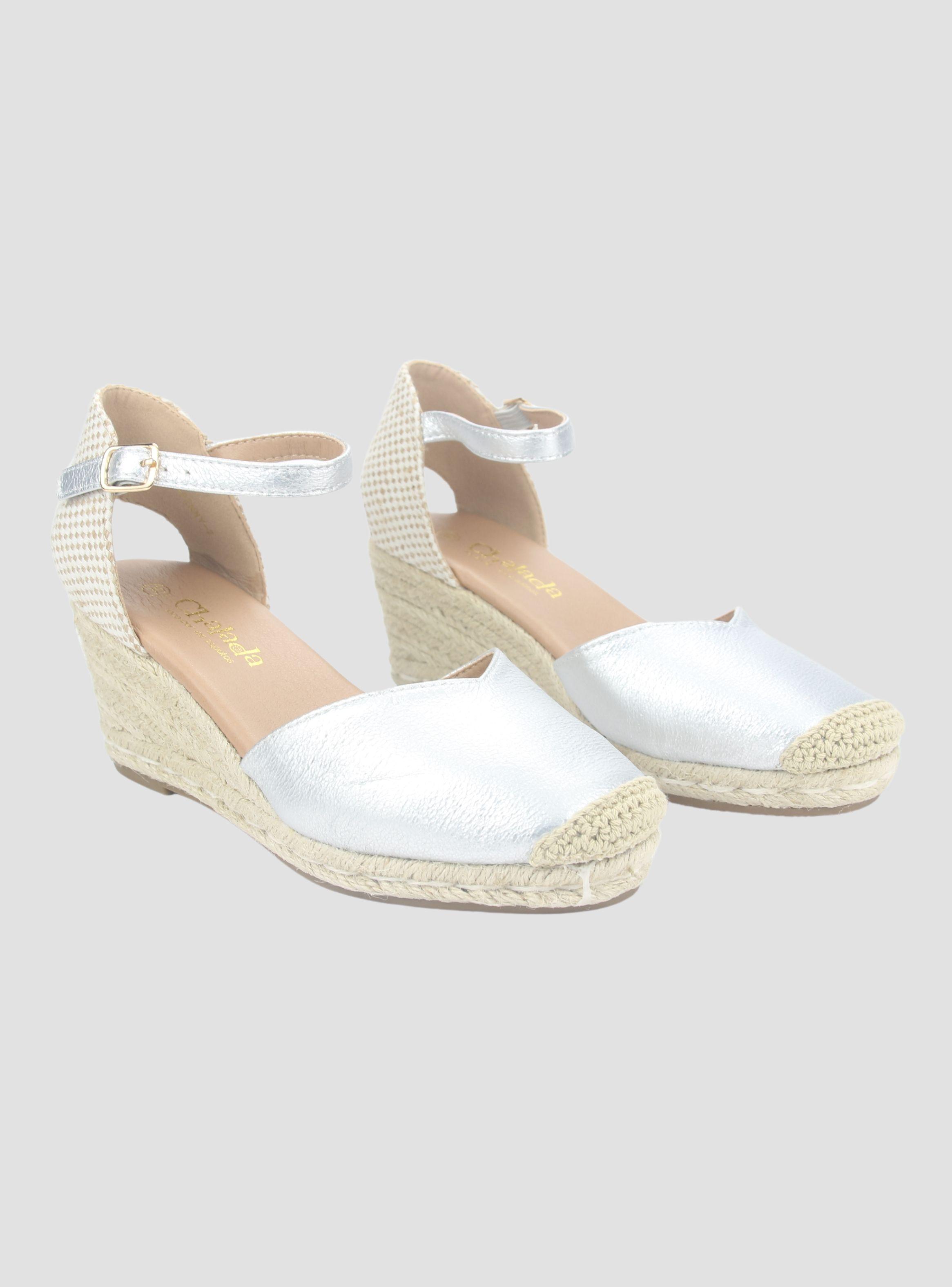 Zapato Chalada Mujer Penny-2 Plateado Plataforma-4