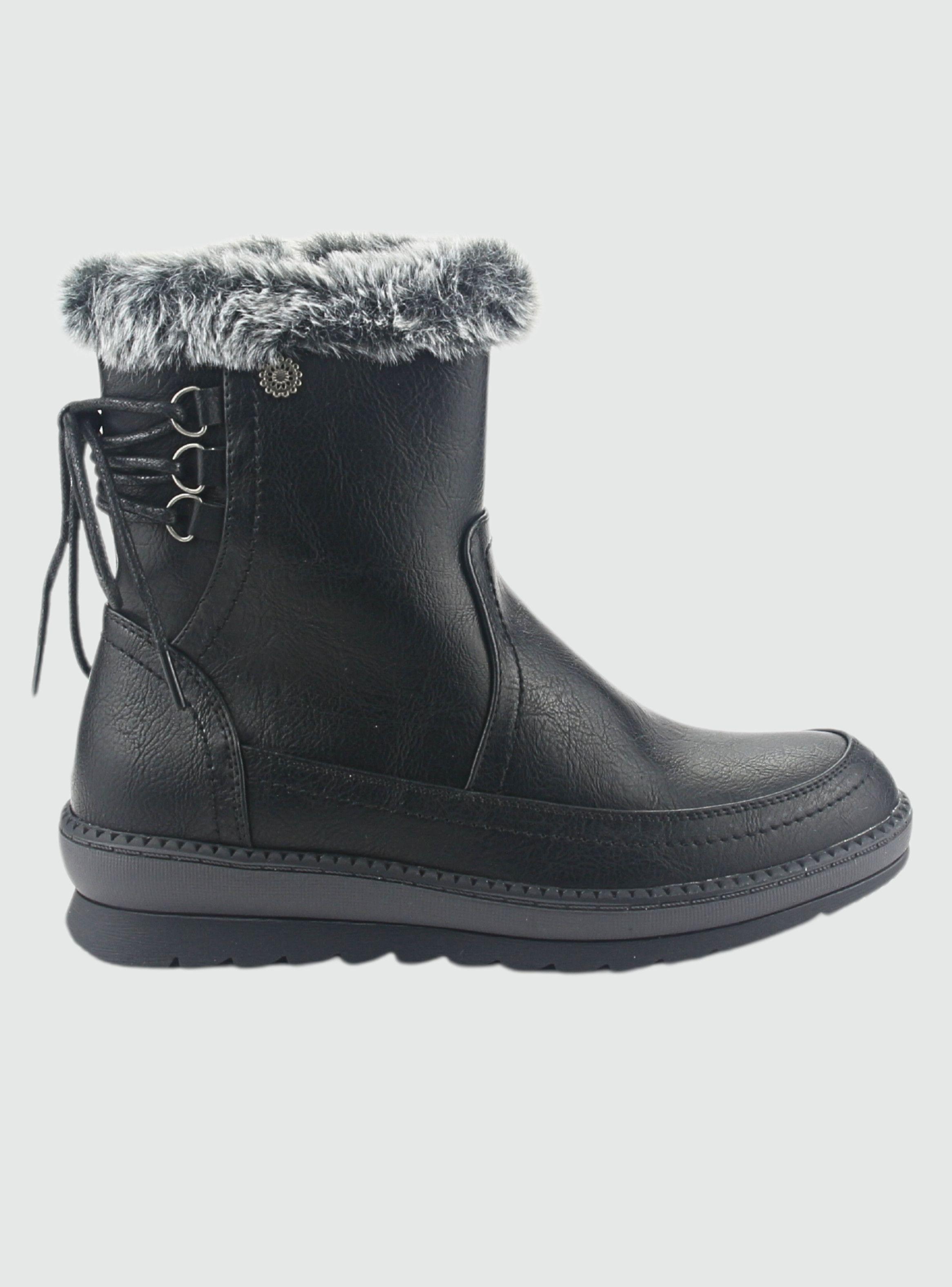 Botin Chalada Mujer Winter-12 Negro Casual-0